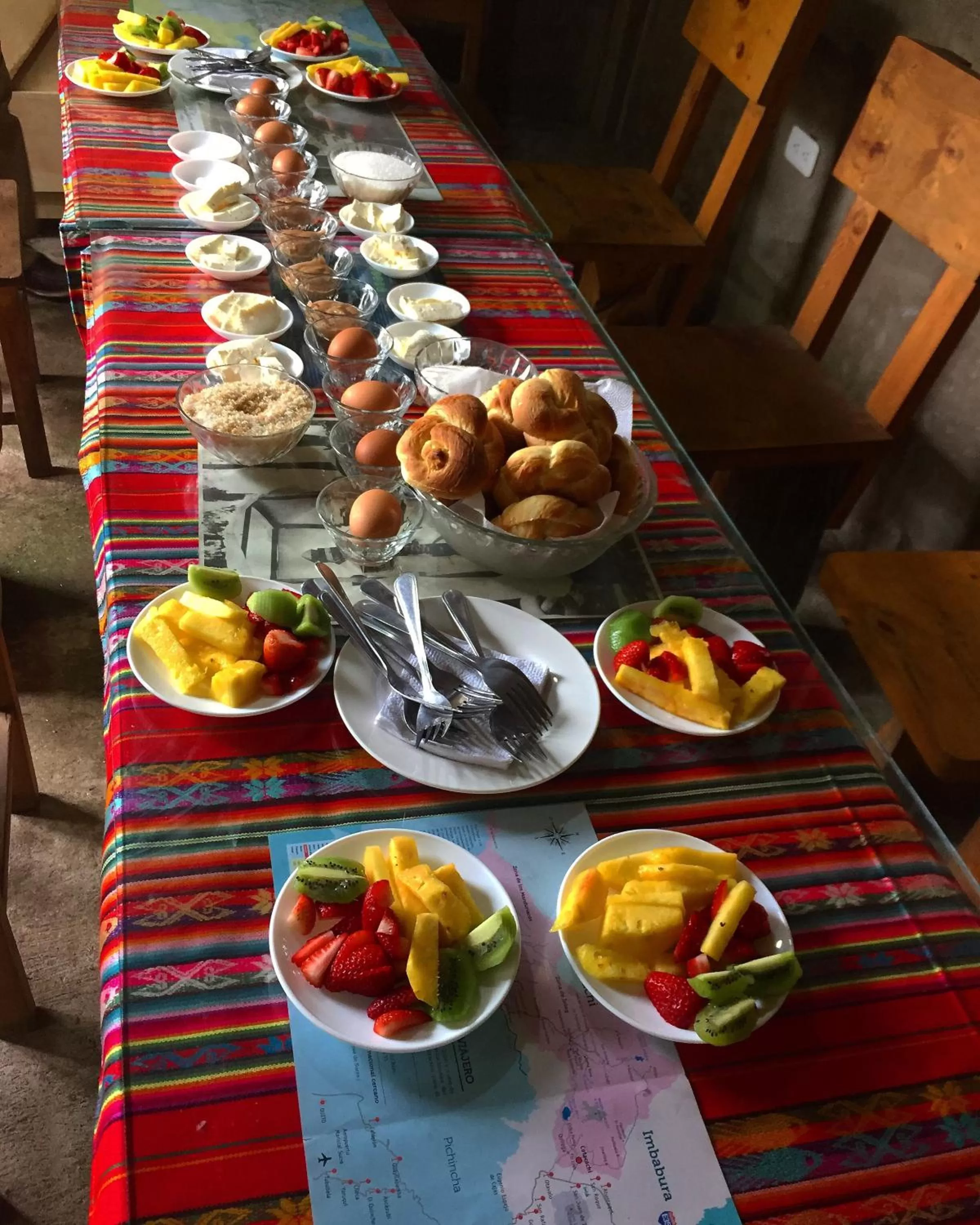 Breakfast in El Tio Hostal