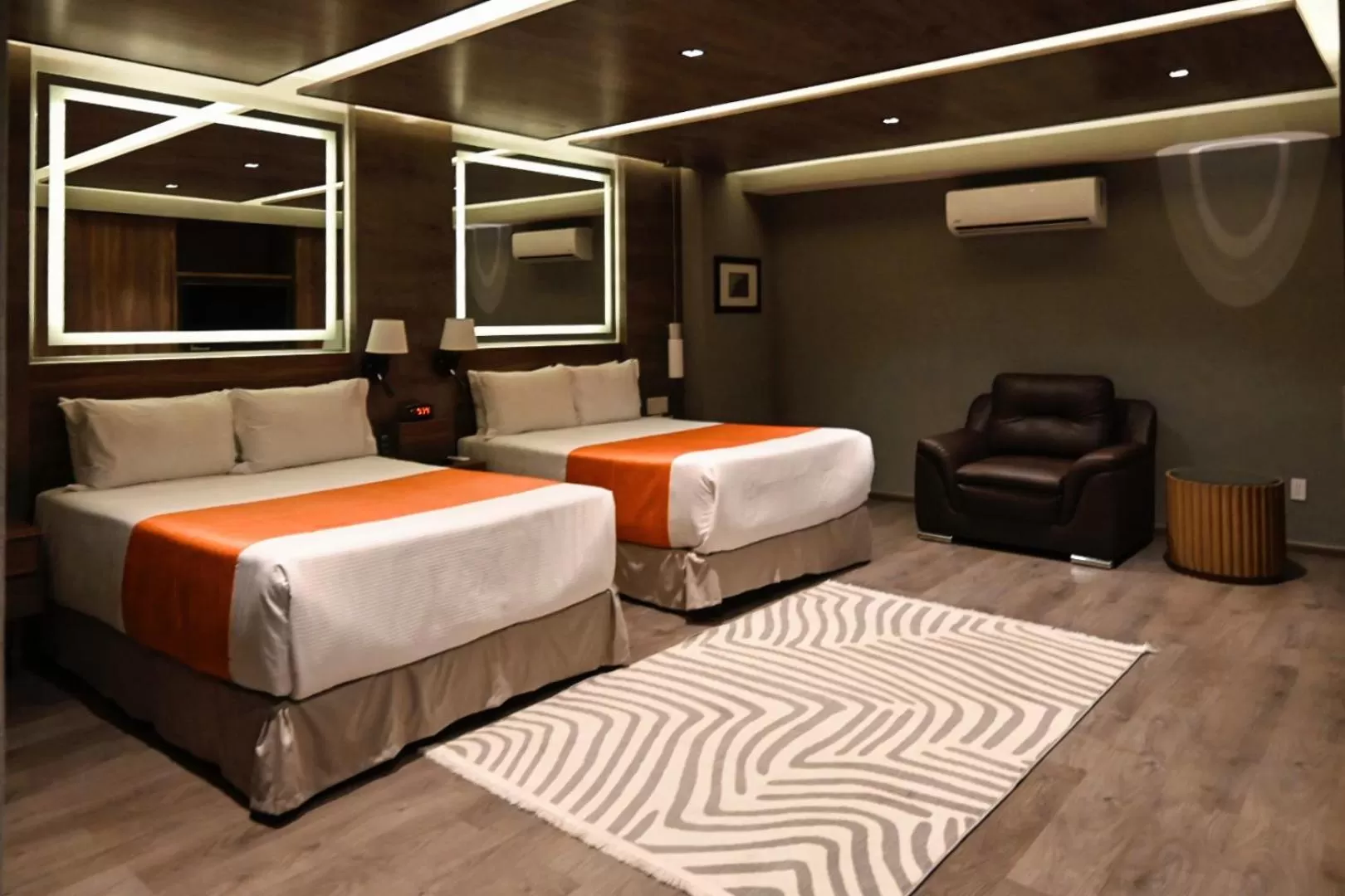 Bed in Hotel Park Nilo Reforma