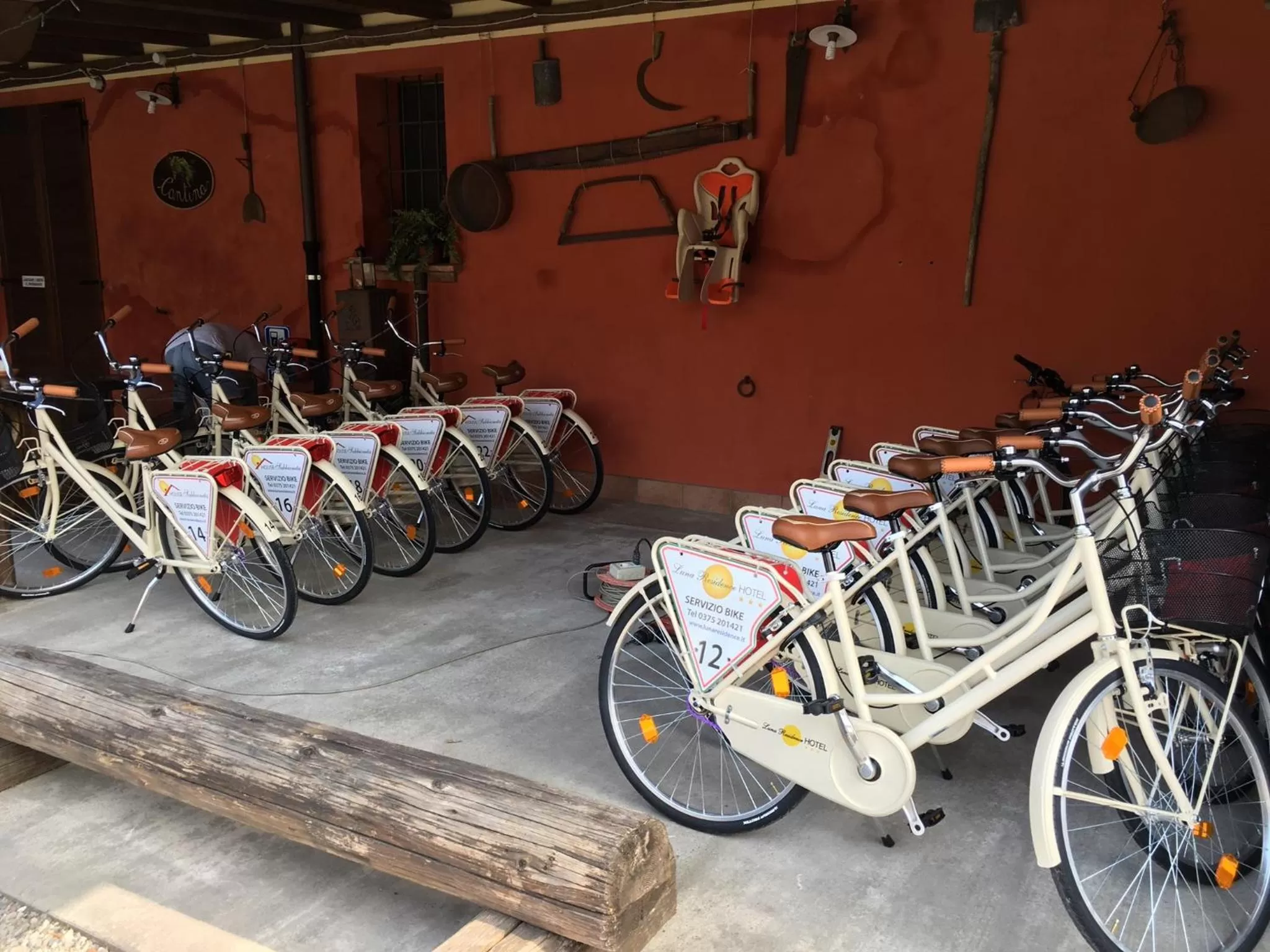 Cycling in Luna Residence Hotel