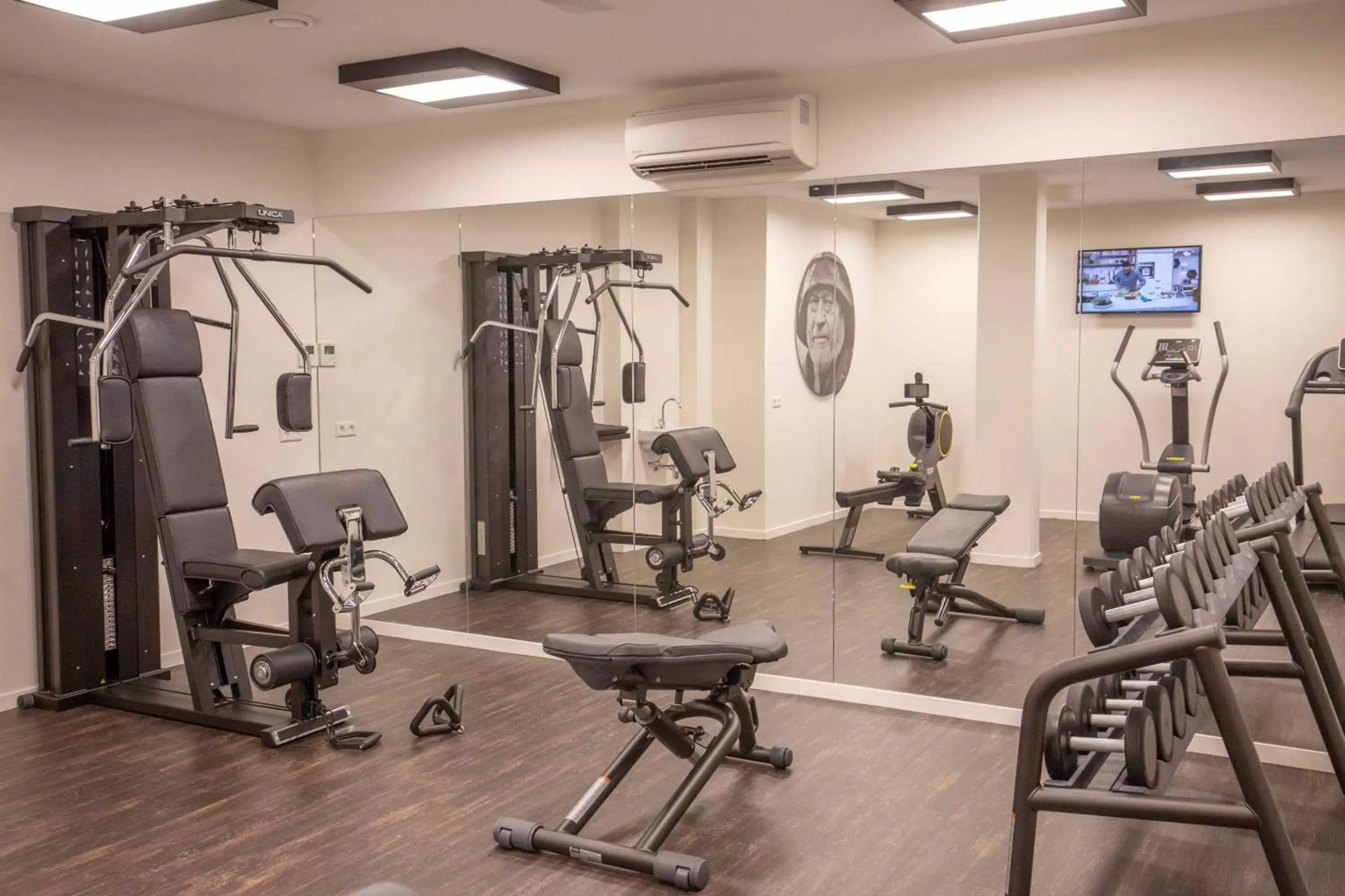 Fitness centre/facilities in Fletcher Hotel-Restaurant Het Veerse Meer Fitness centre/facilities in Fletcher Hotel-Restaurant Het Veerse Meer