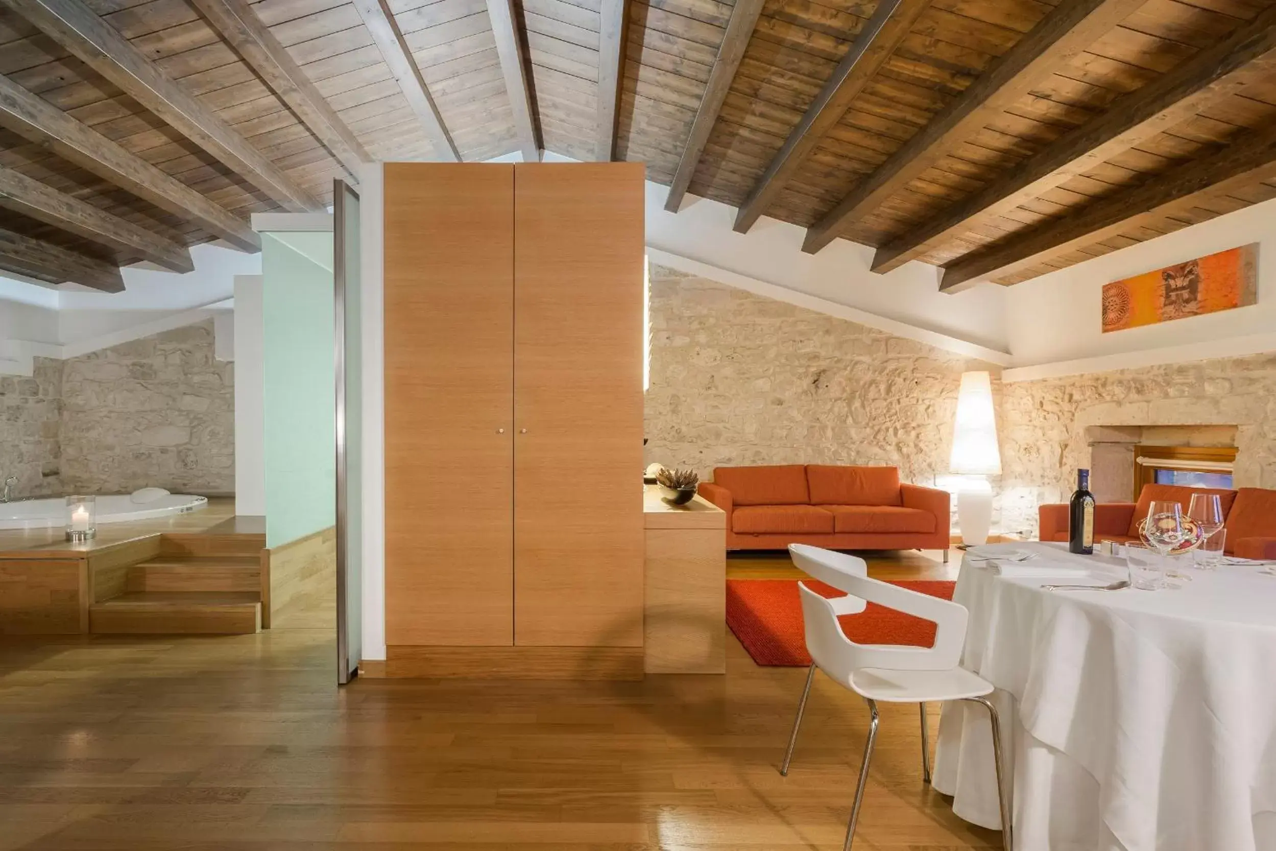 Dining area in Hotel Villa Carlotta