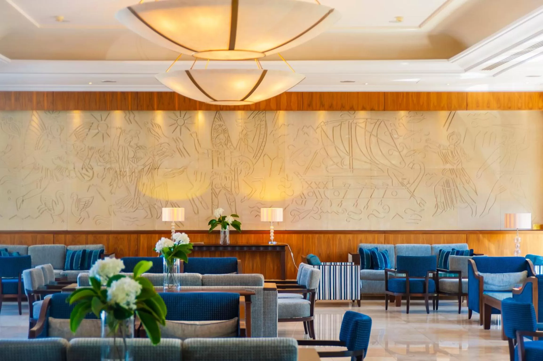 Lobby or reception in Ajax Hotel