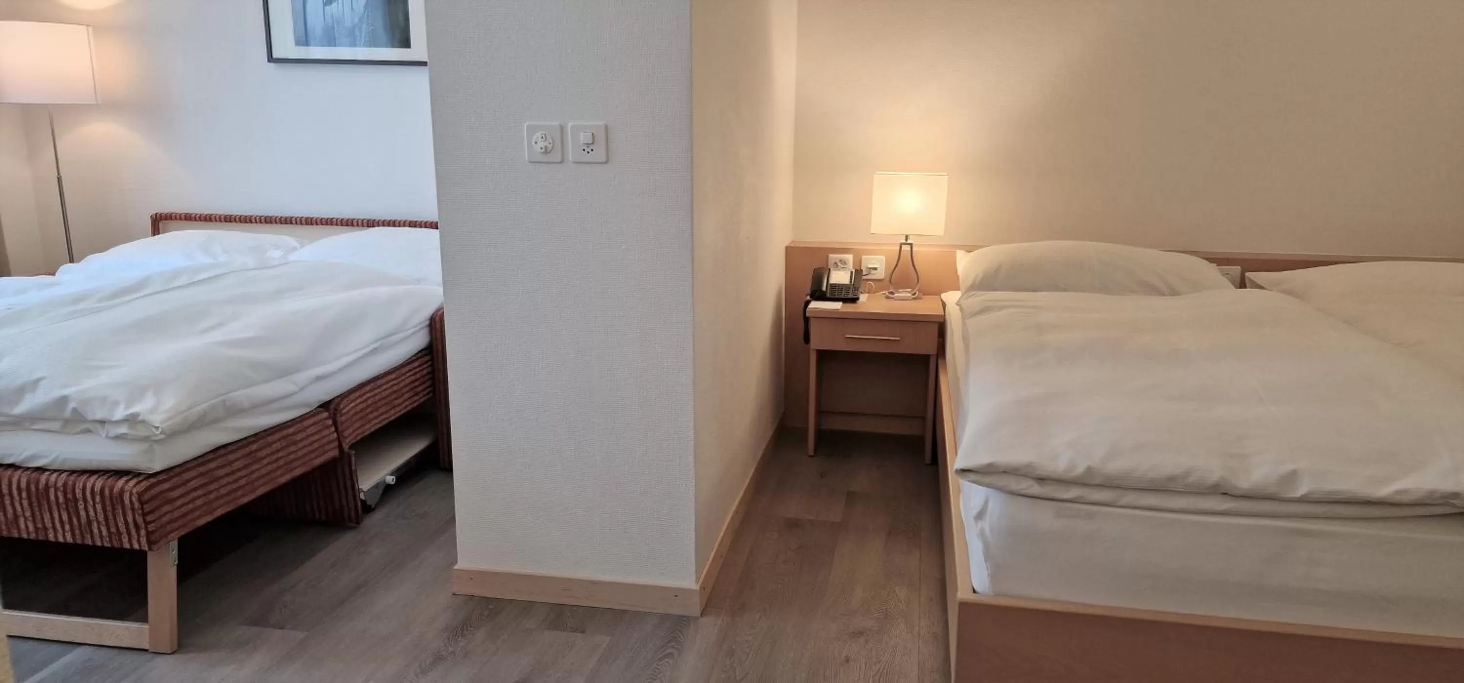 Bed in Hotel Promenade