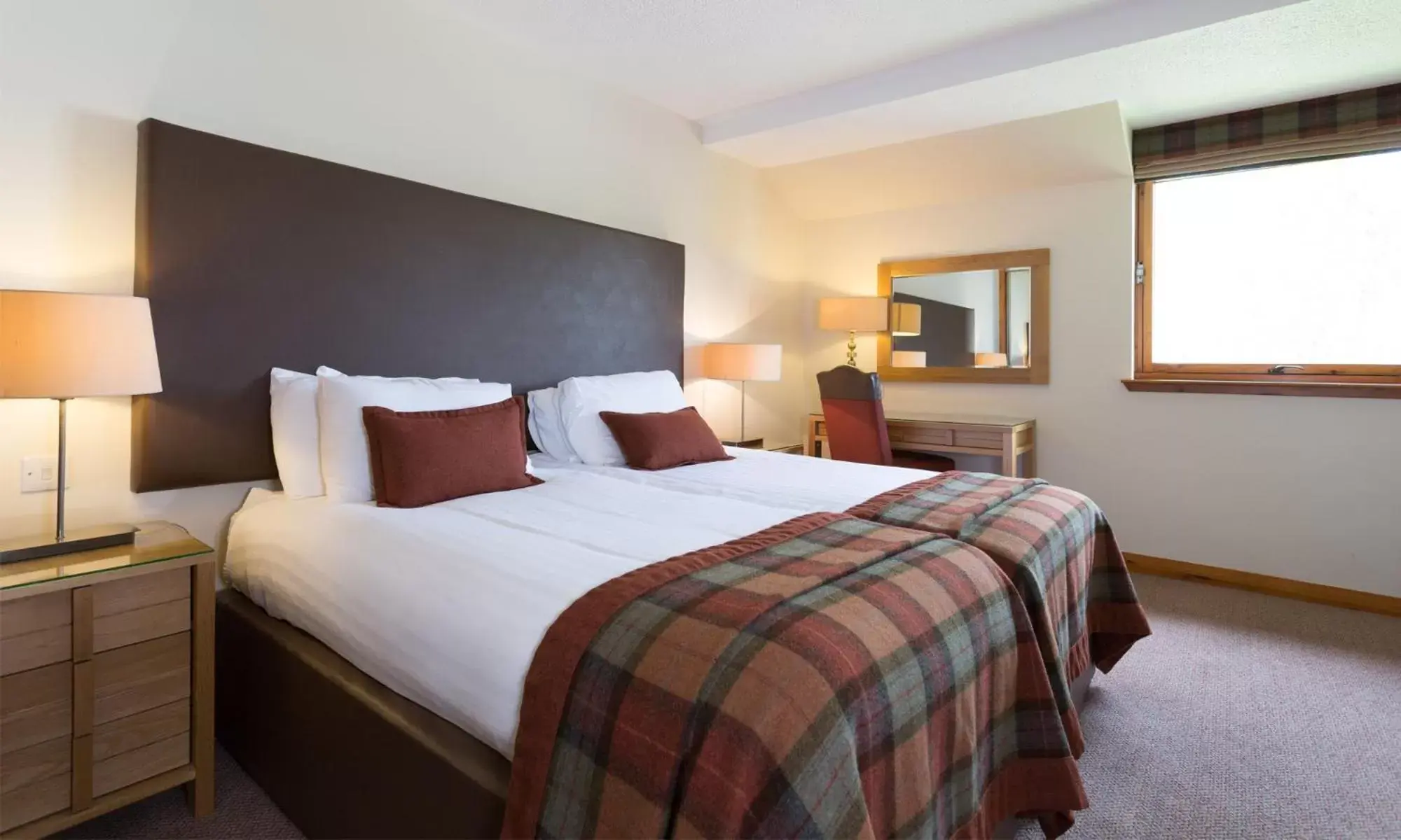 Bed in Macdonald Spey Valley Resort