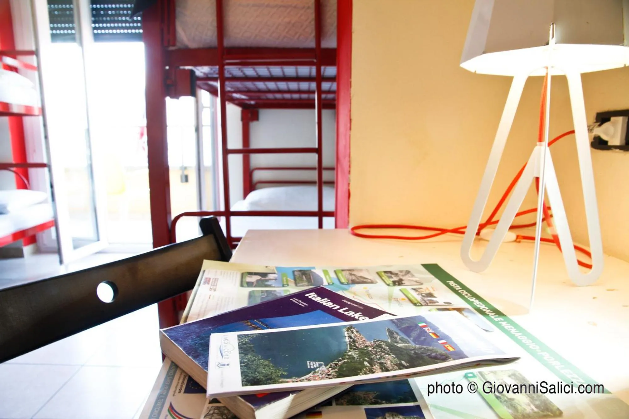 Bed in Lake Como Hostel