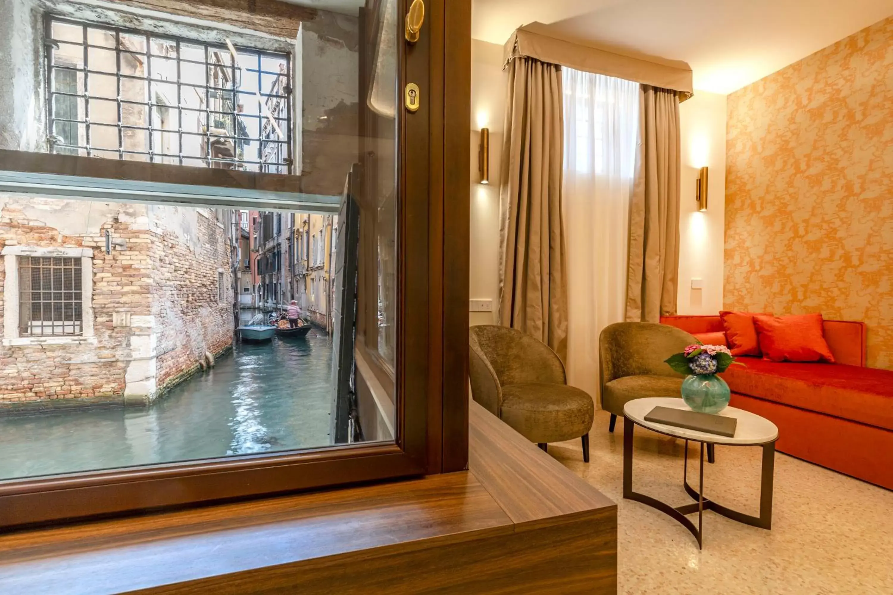 View (from property/room), Seating Area in Palazzo Keller