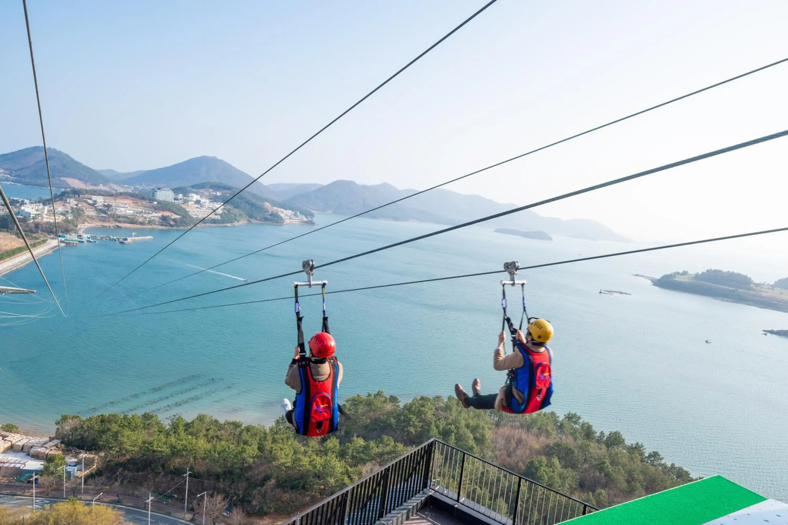 Sea view in Ramada Plaza by Wyndham Dolsan Yeosu Sea view in Ramada Plaza by Wyndham Dolsan Yeosu