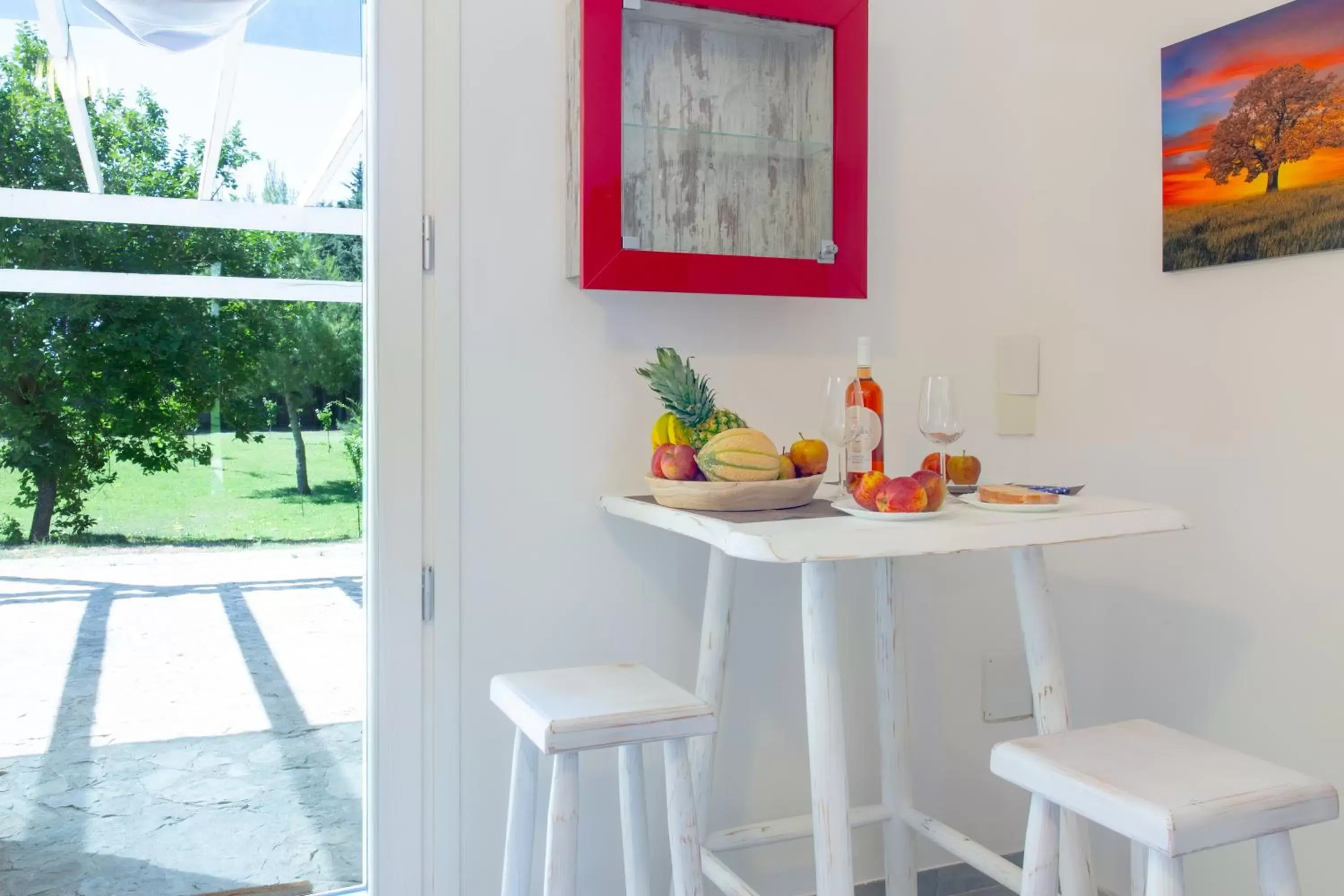 Dining area in Tenuta Don Carmelo