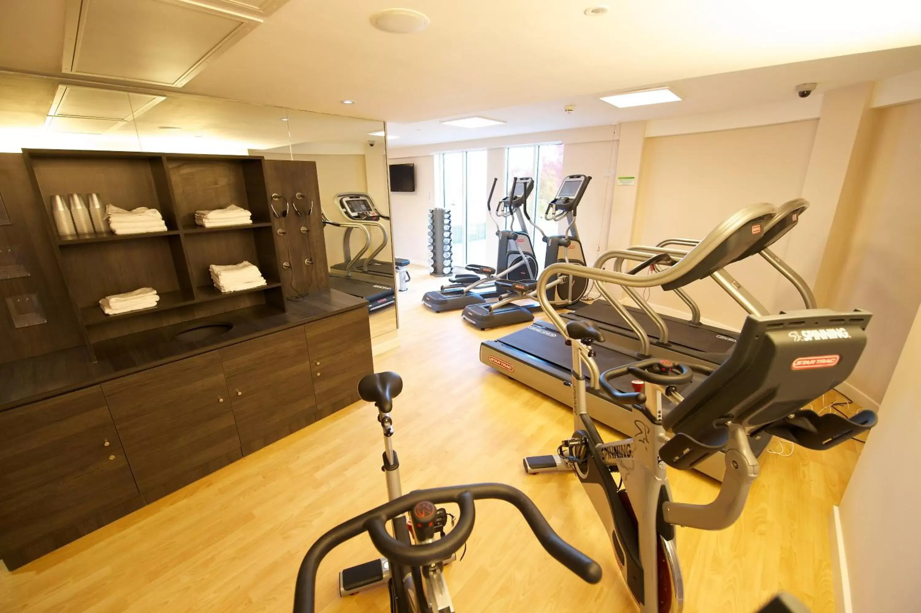 Lobby or reception, Fitness Center/Facilities in Holiday Inn Southend, an IHG Hotel