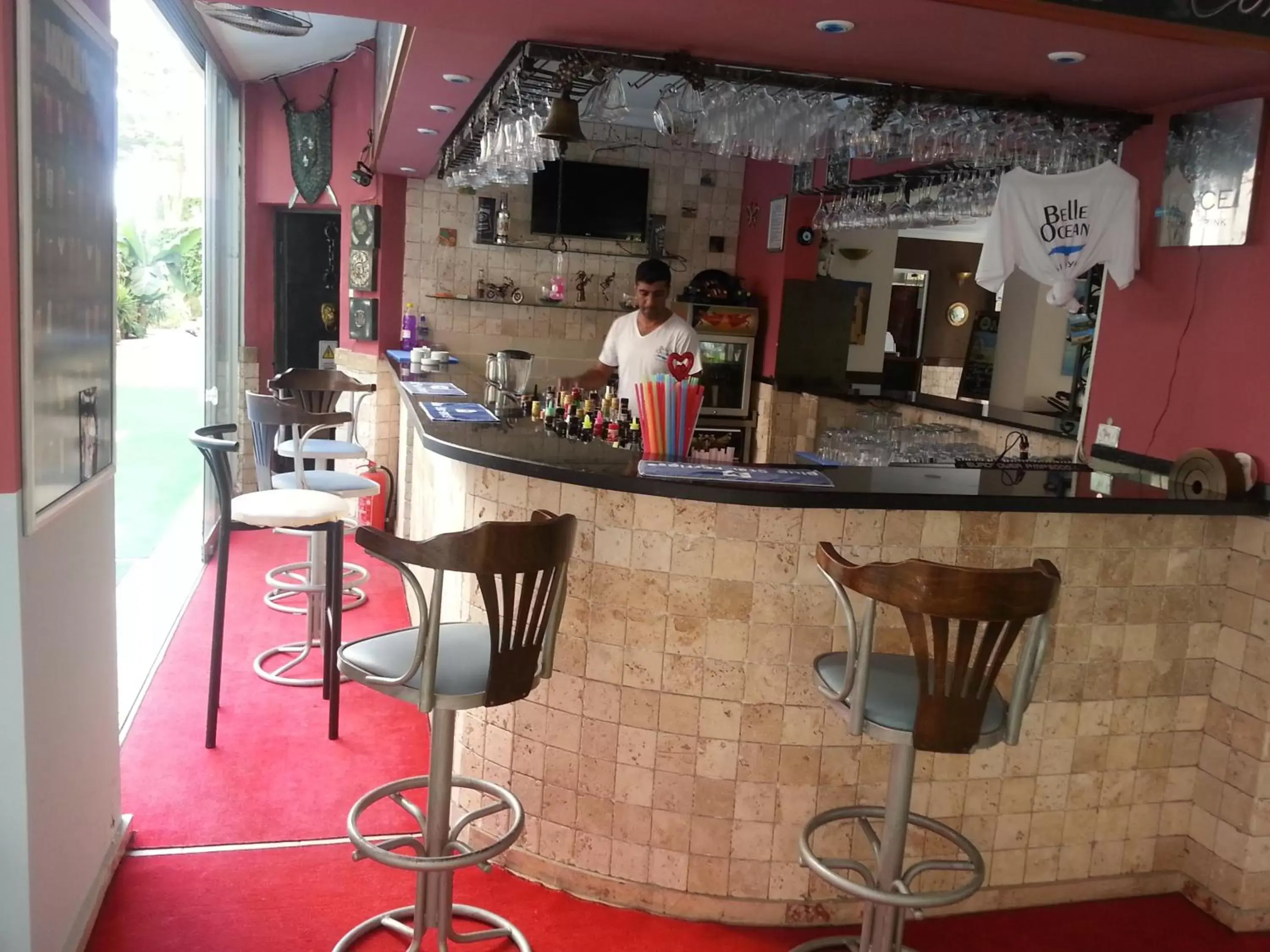 Lounge or bar, Lounge/Bar in Belle Ocean Apart Otel
