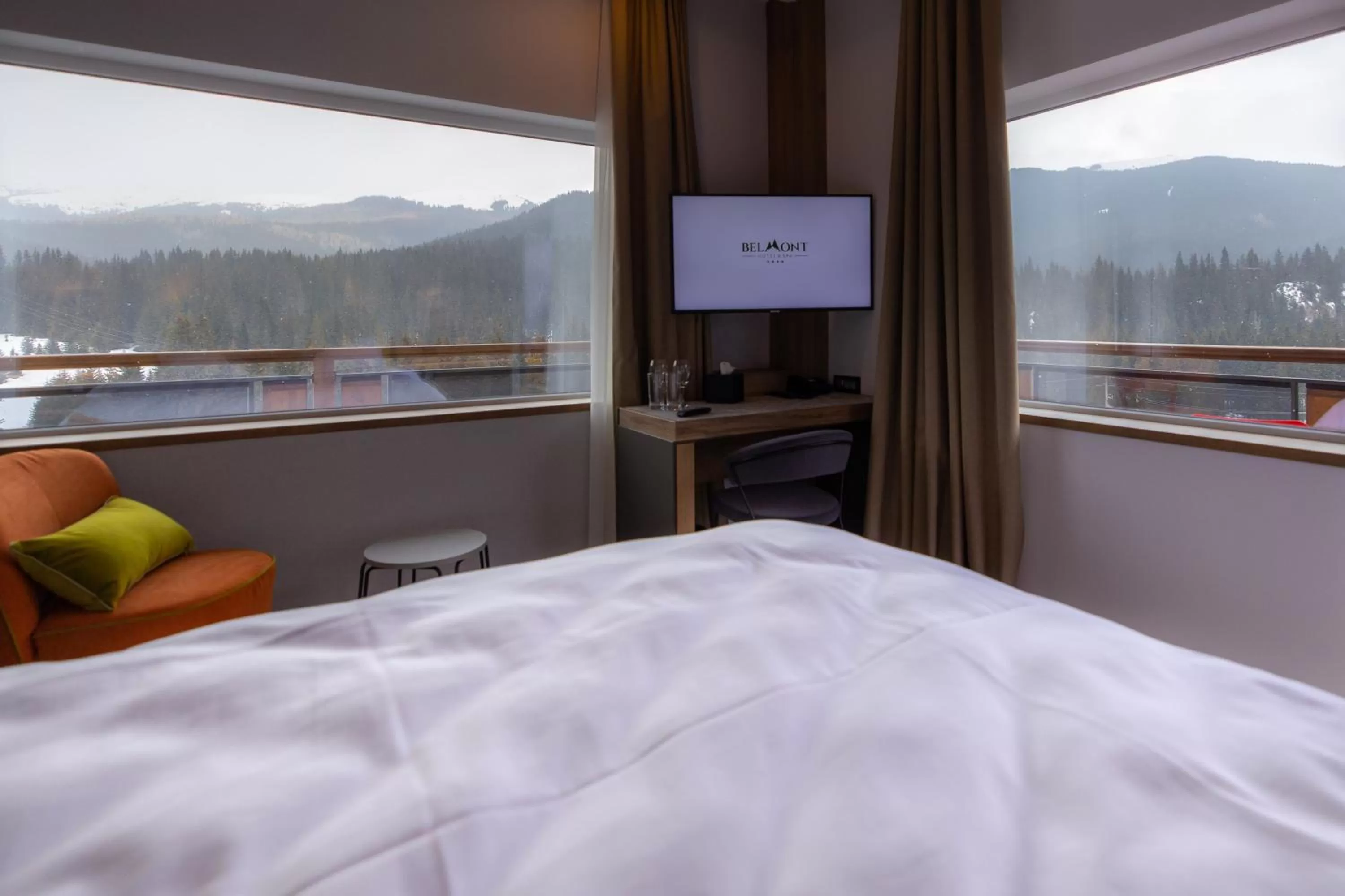 Bedroom, Mountain View in Hotel Belmont