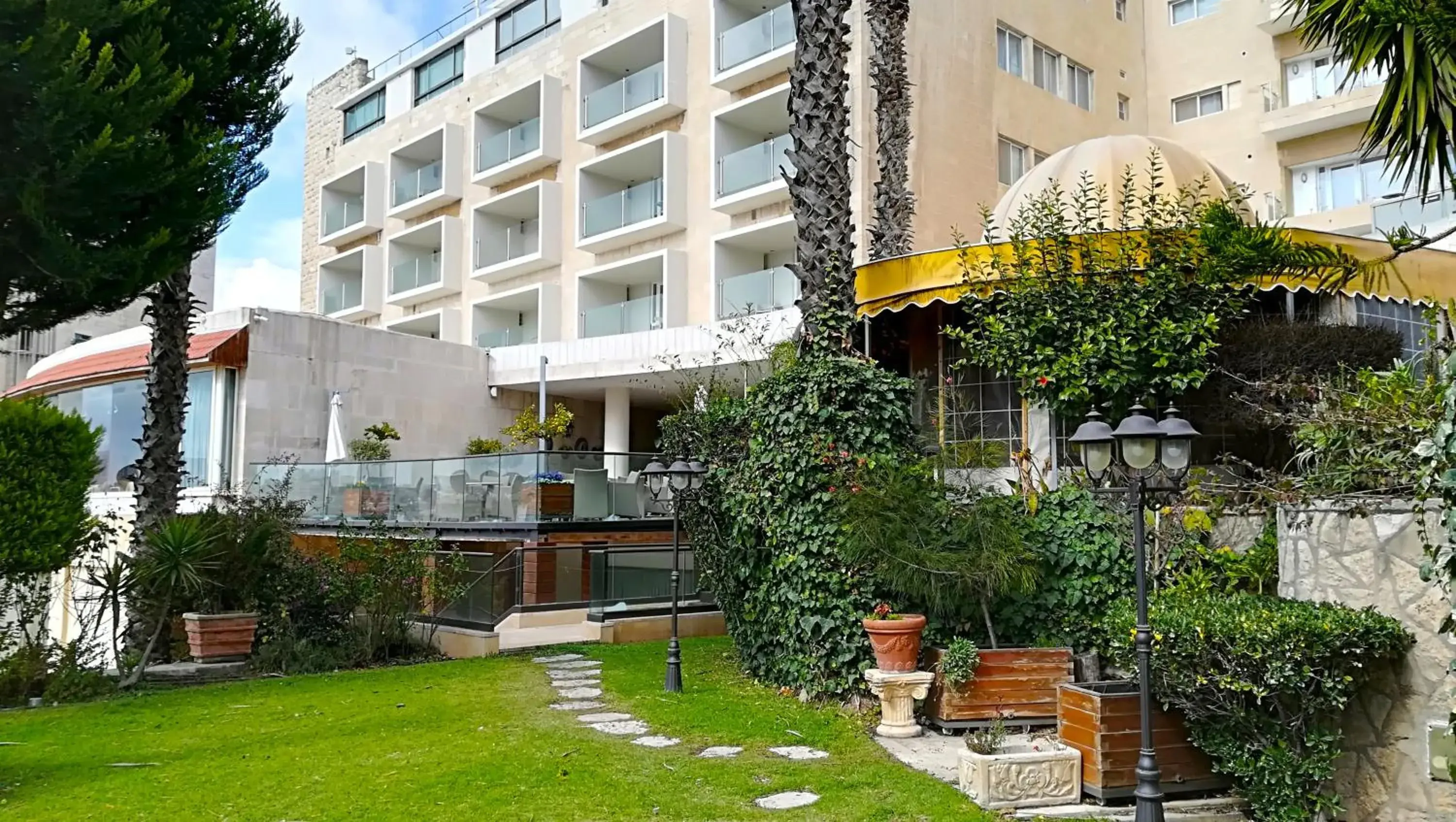 Balcony/Terrace, Property Building in Ambassador Hotel