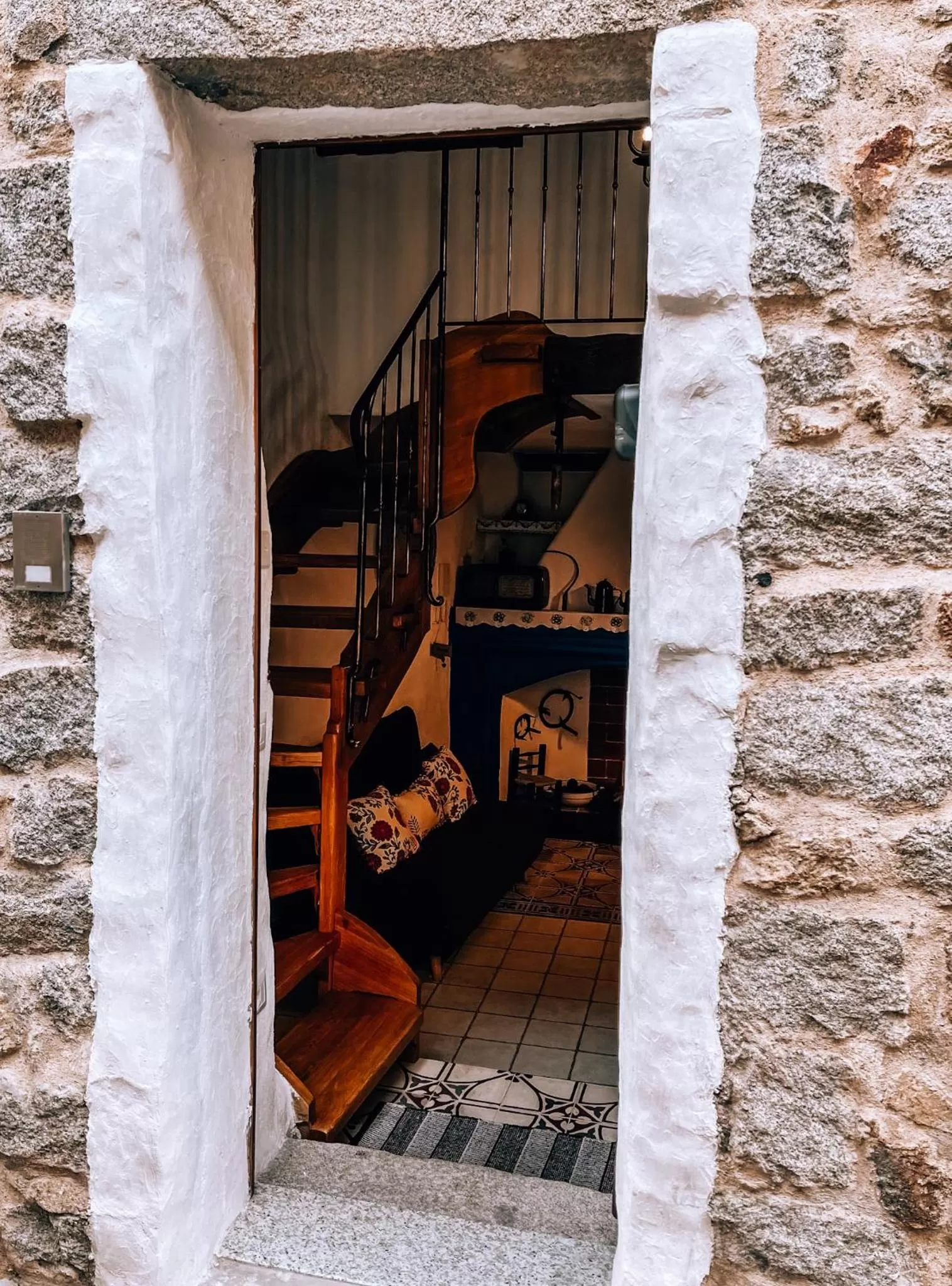 Facade/entrance in Casa Masini