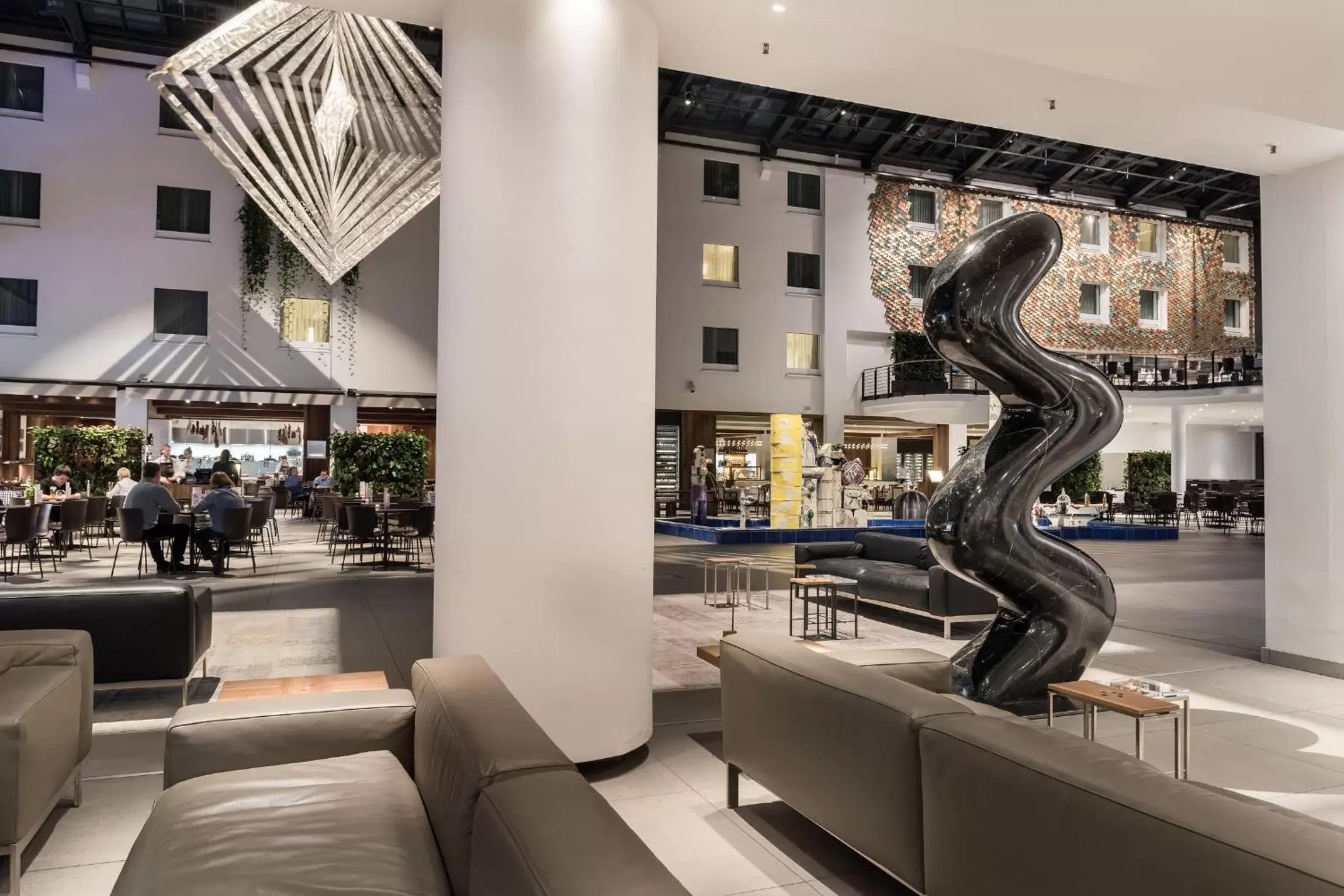 Lobby or reception in Estrel Berlin Lobby or reception in Estrel Berlin