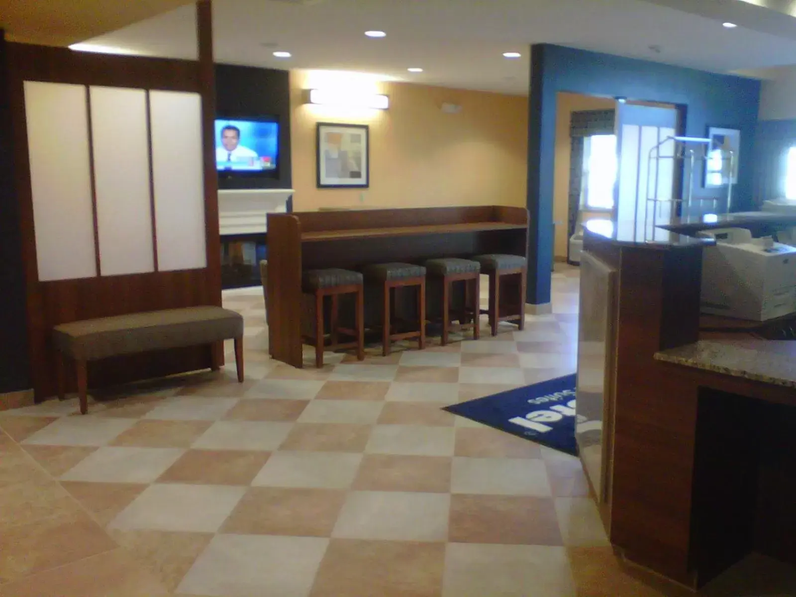 Lobby or reception in Microtel Inn & Suites Chili/Rochester