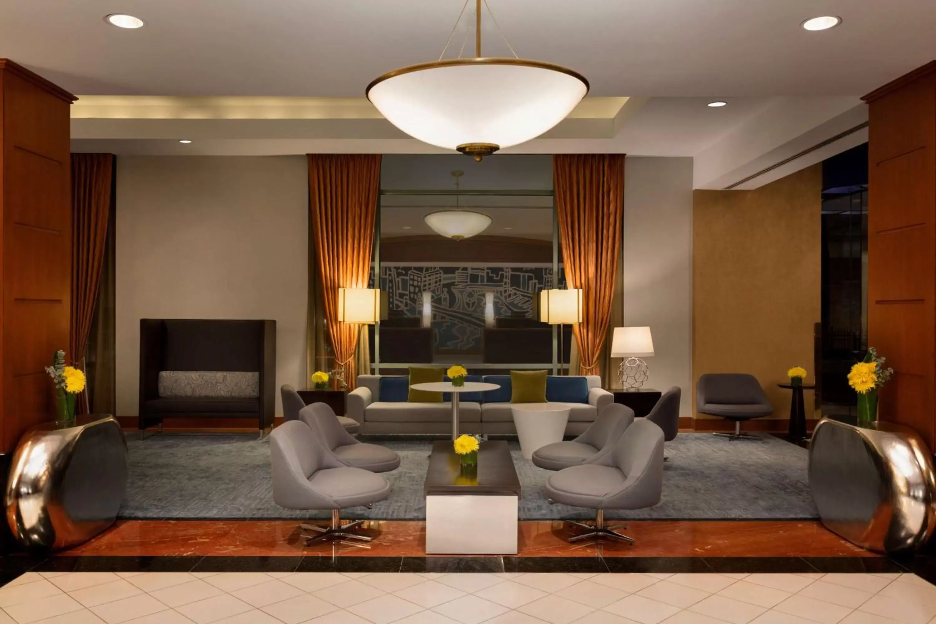 Lobby or reception, Seating Area in Hilton Chicago Magnificent Mile Suites