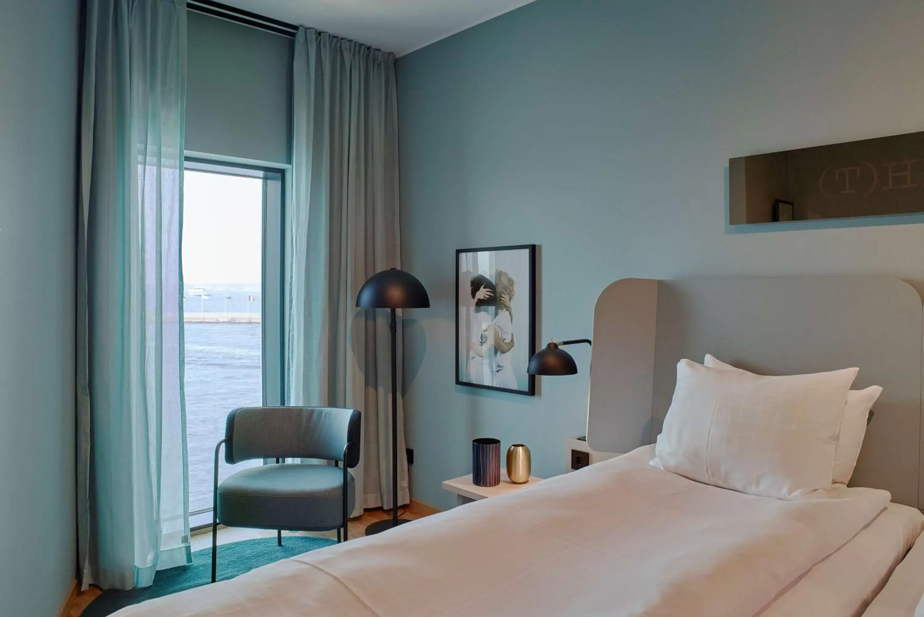 Bedroom, Bed in Scandic Oceanhamnen Bedroom, Bed in Scandic Oceanhamnen