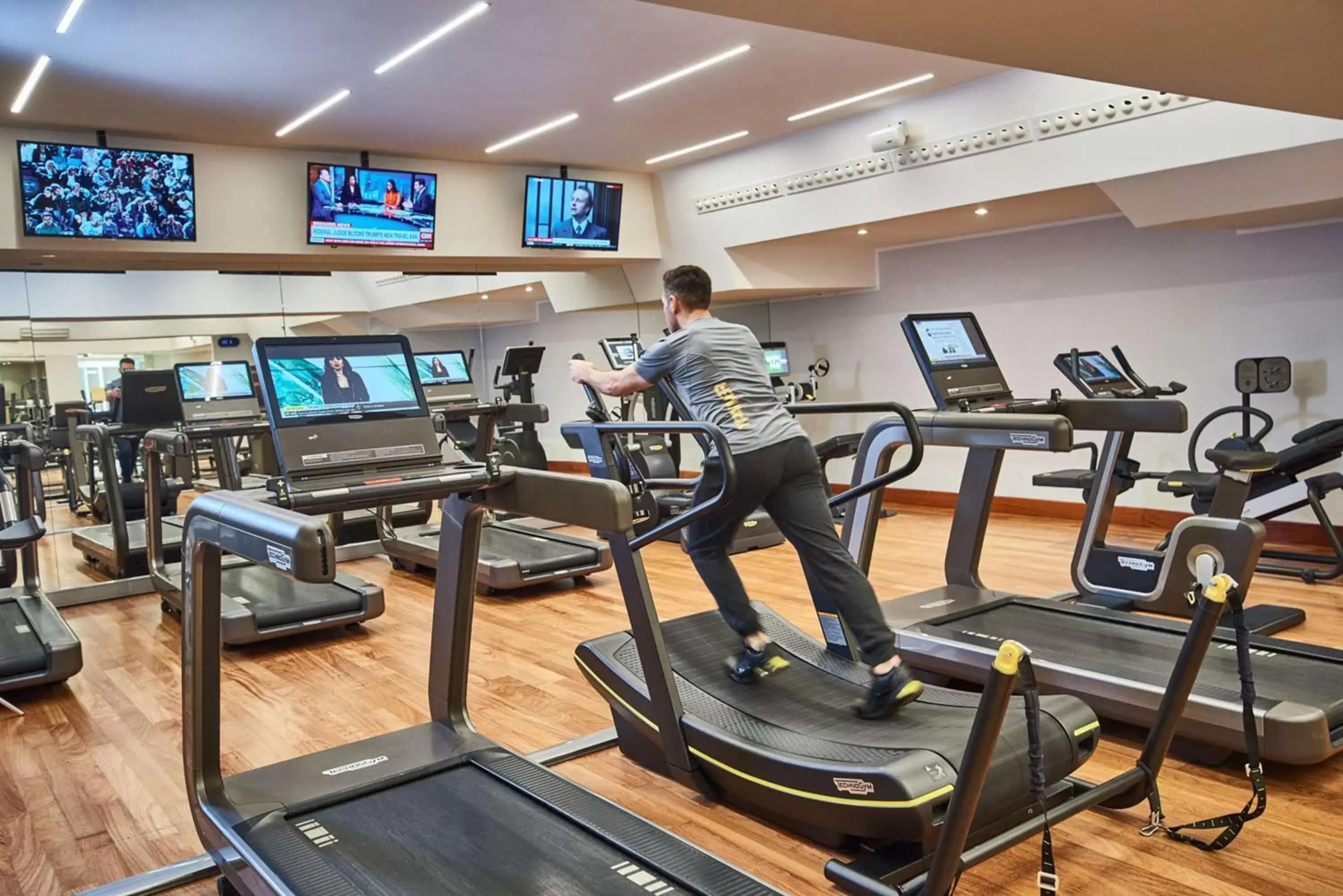 Fitness centre/facilities, Fitness Center/Facilities in Rome Cavalieri, A Waldorf Astoria Hotel