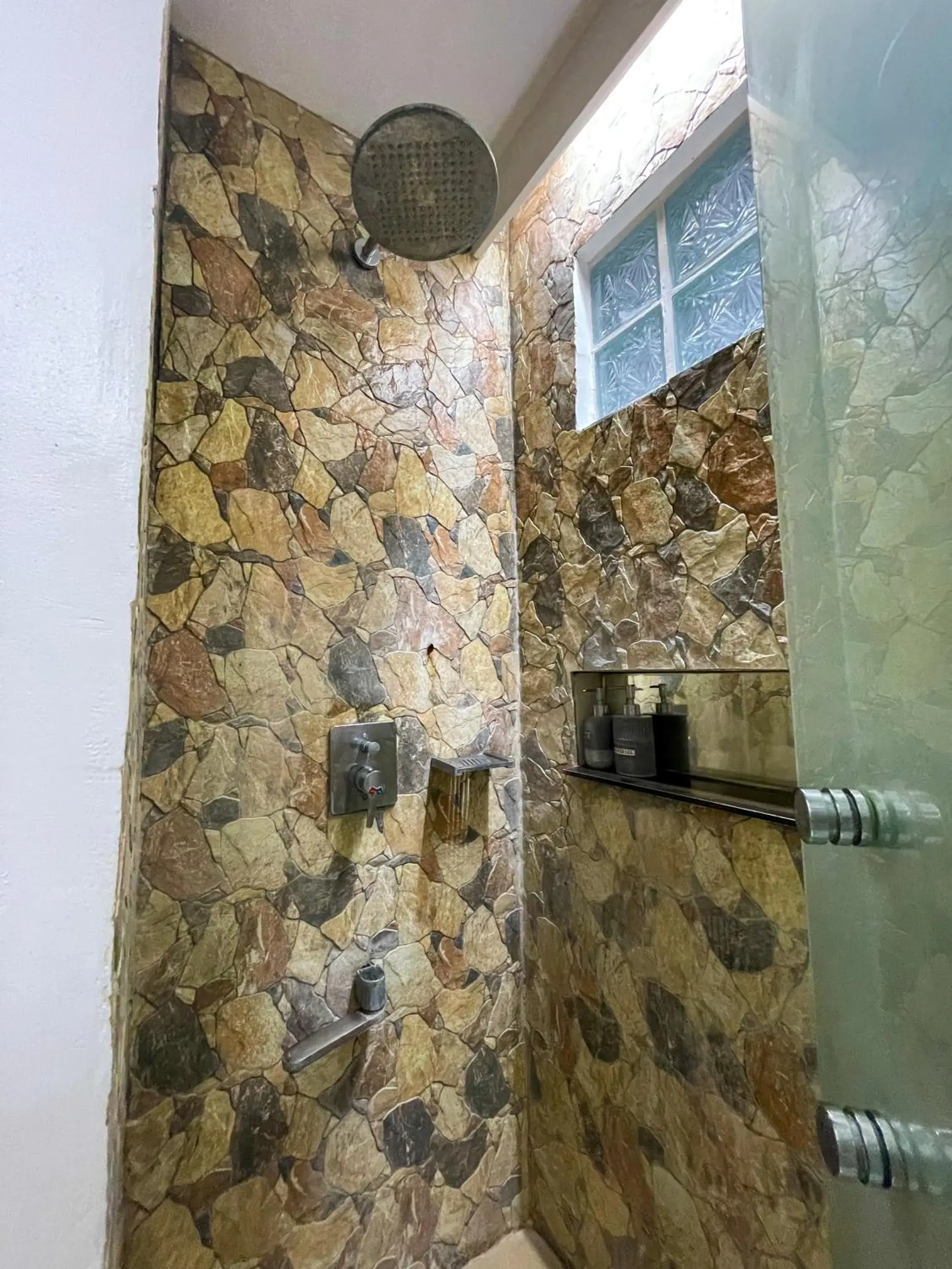 Shower in Montani Beach Resort