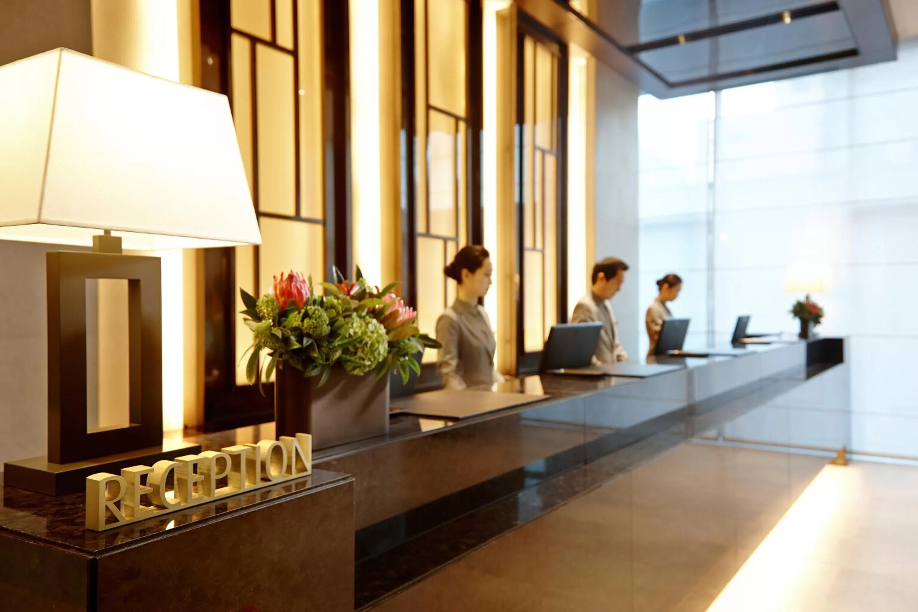 Staff in LOTTE CITY HOTEL Myeongdong