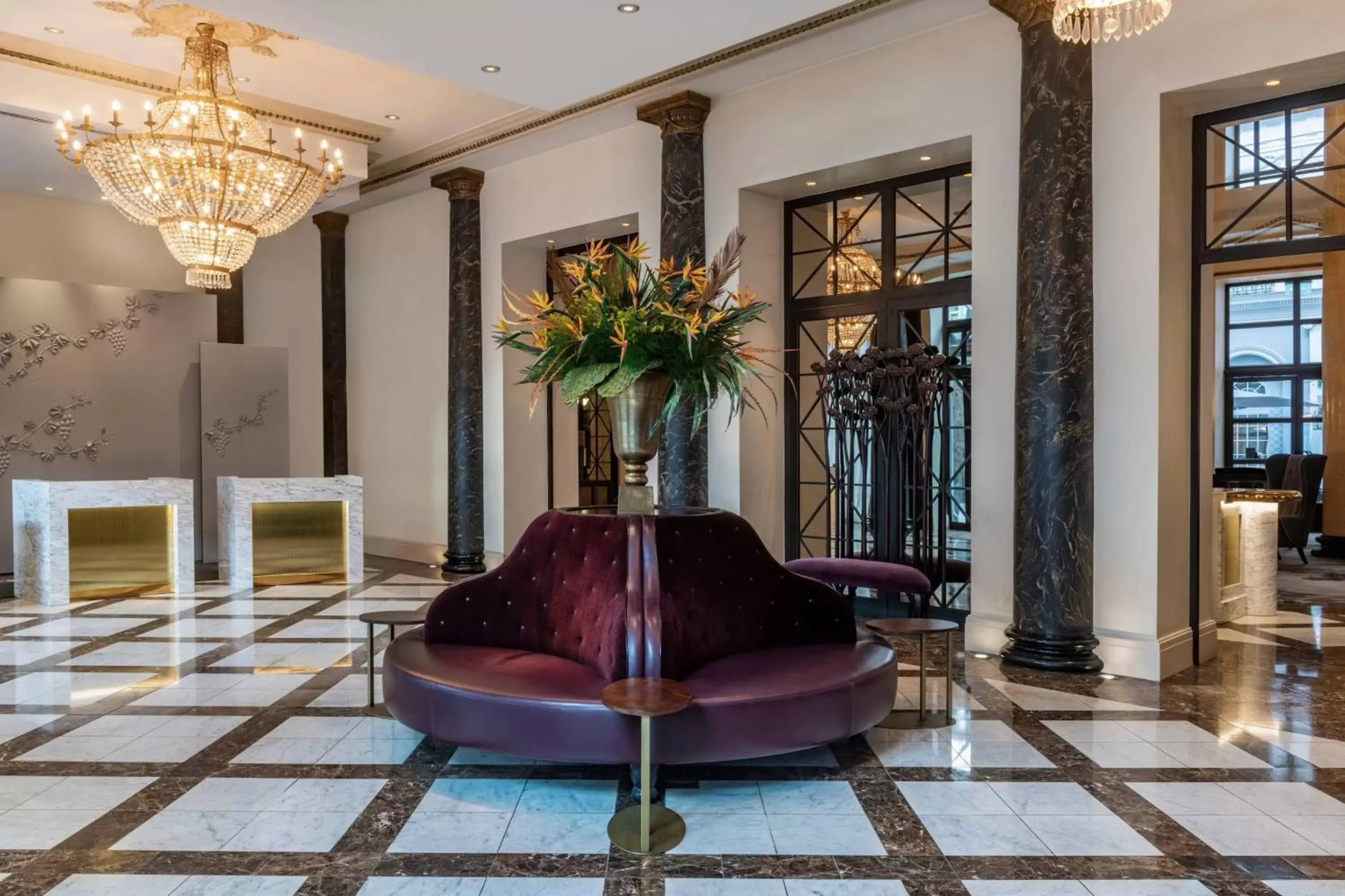 Property building, Lobby/Reception in Tbilisi Marriott Hotel