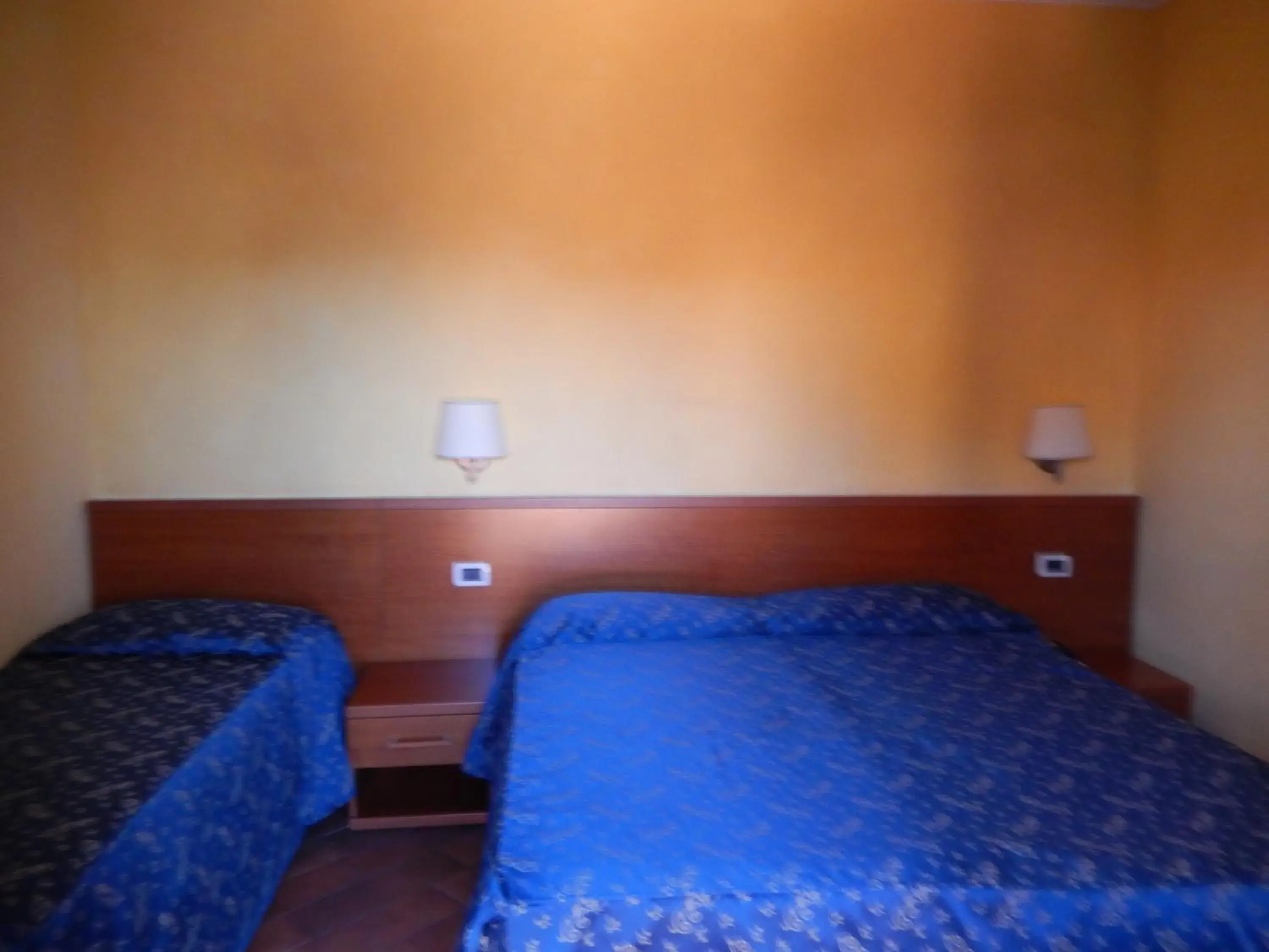 Photo of the whole room, Bed in Albergo Dei Leoni