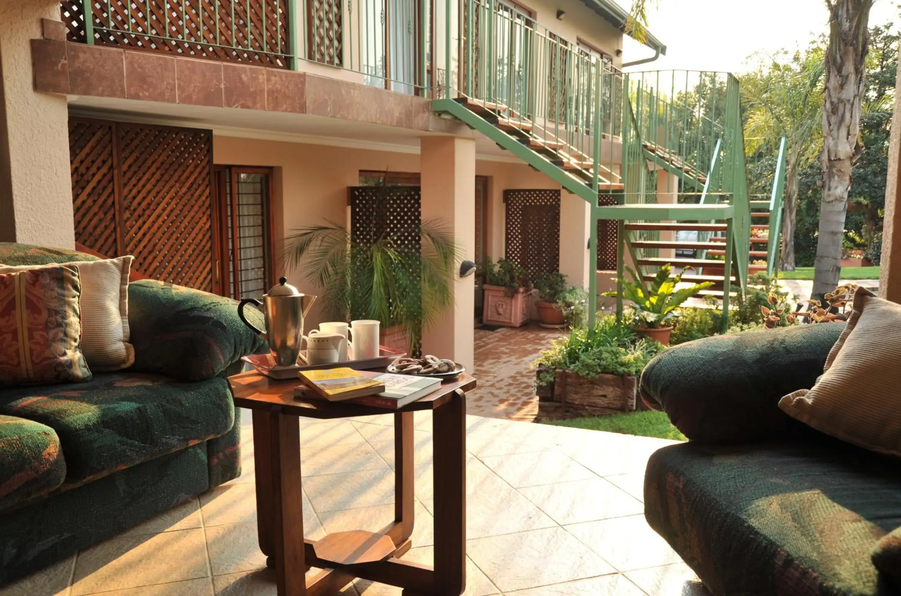 Patio, Seating Area in Claires of Sandton Luxury Guest House