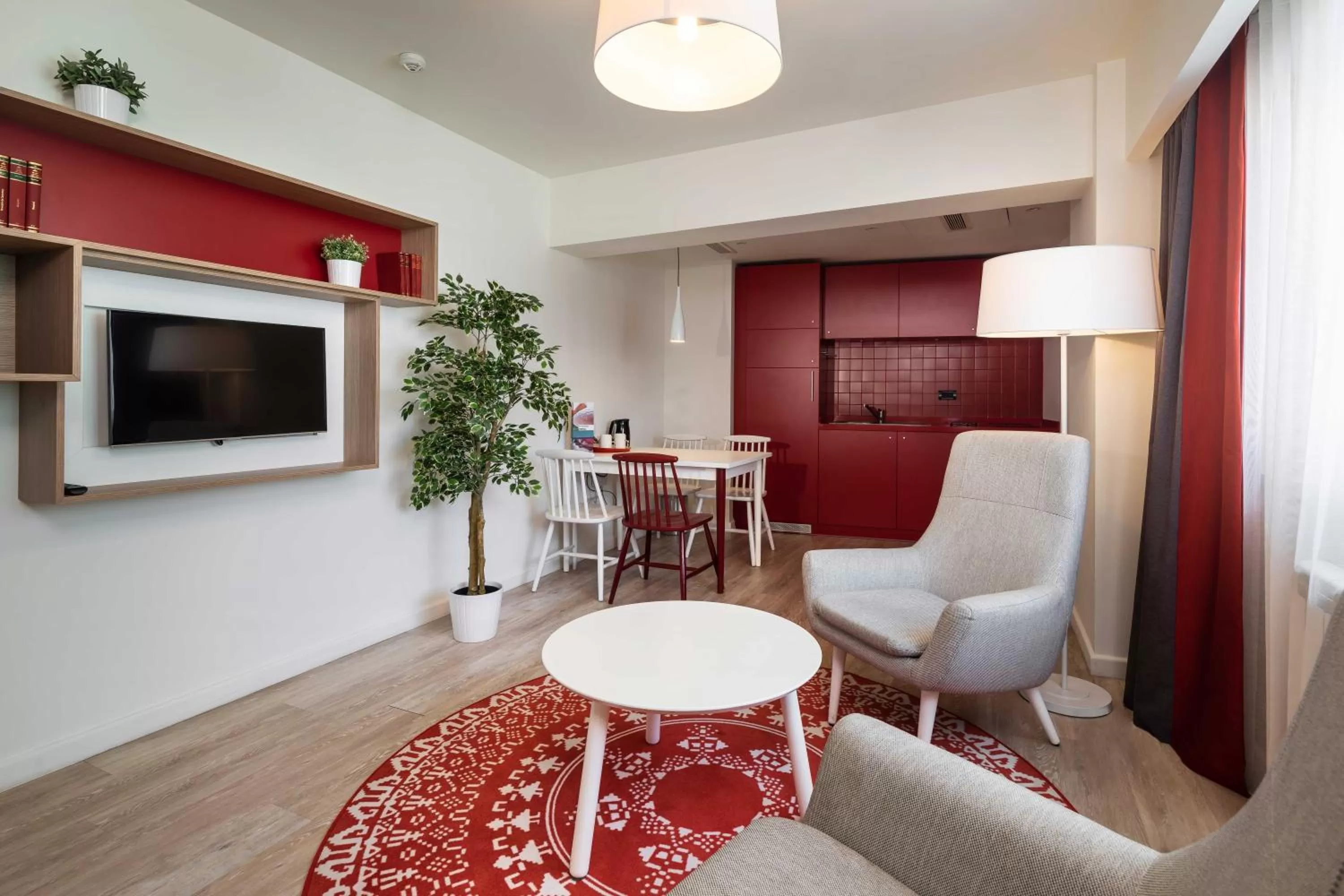 Living room in Park Inn by Radisson Bucharest Hotel & Residence