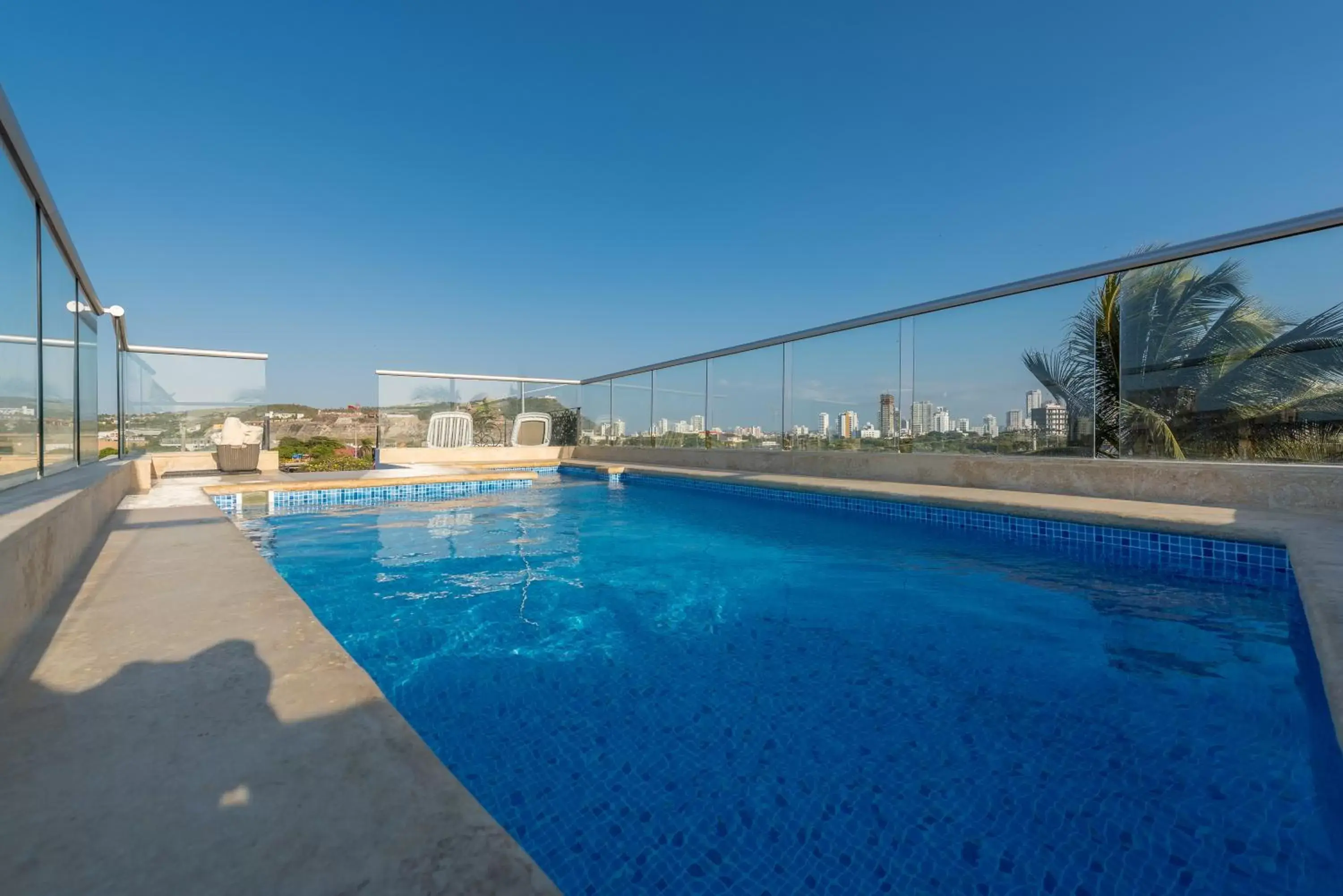 Swimming Pool in Getsemani Cartagena Hotel