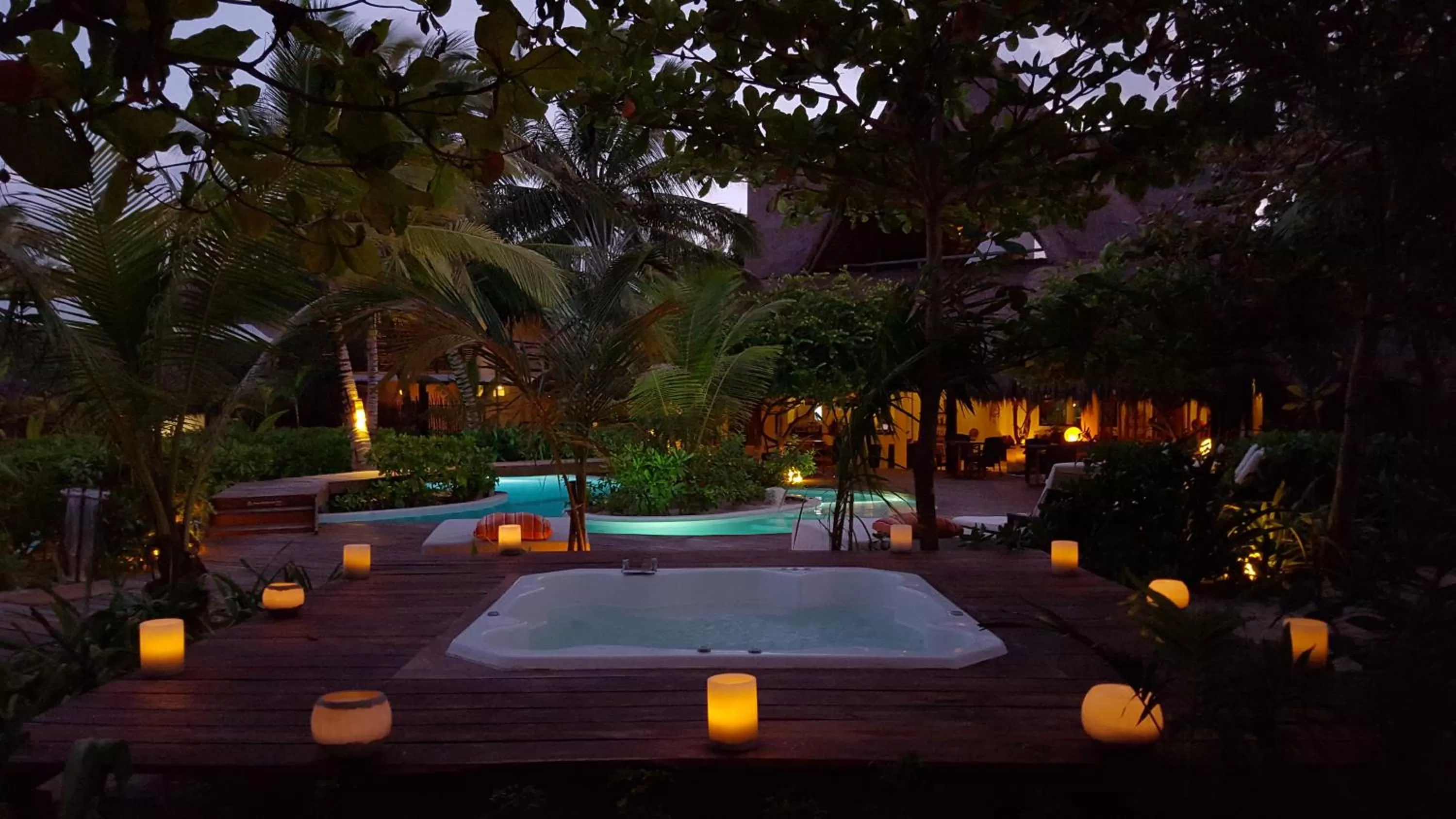 Area and facilities in The Beach Tulum Hotel