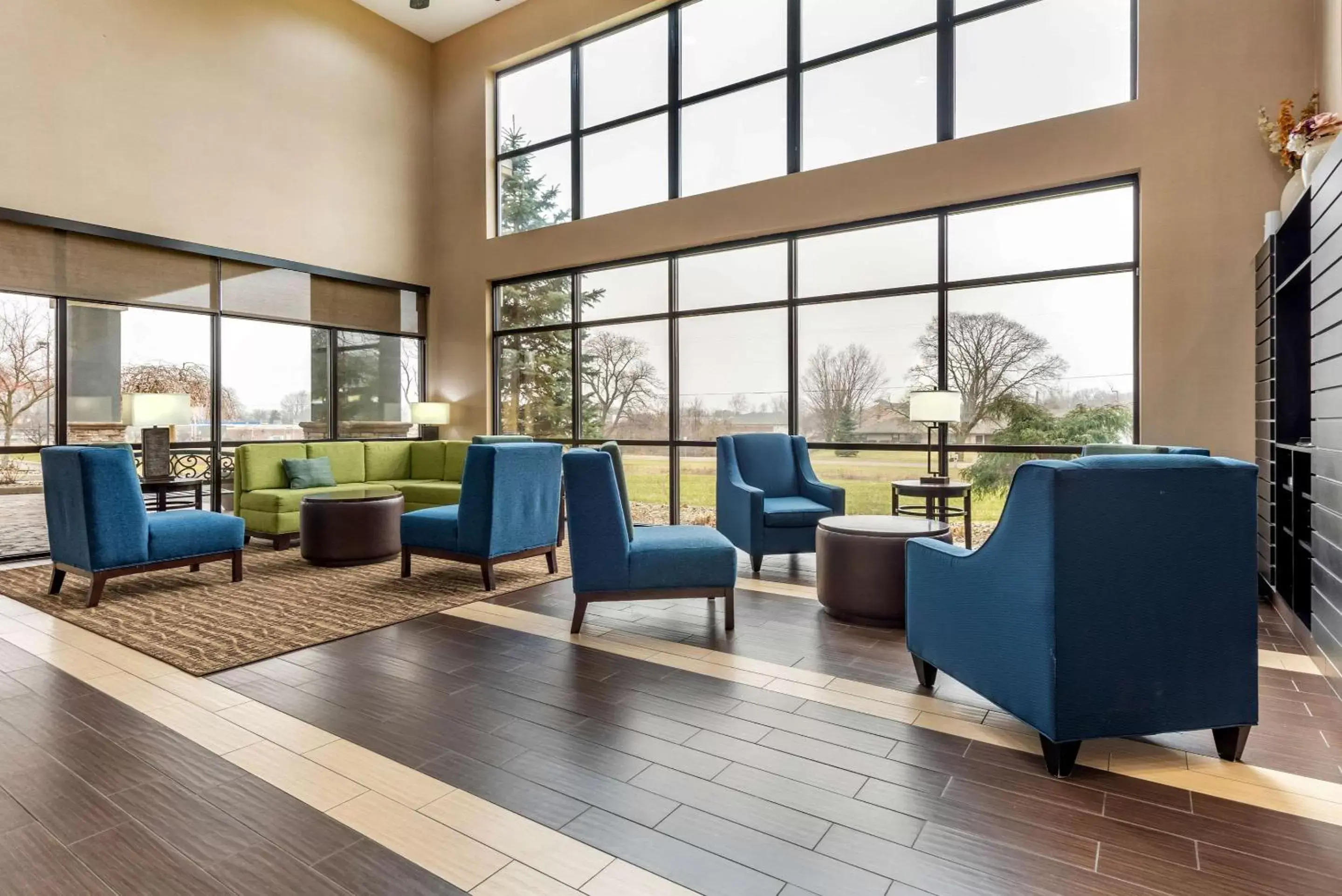Lobby or reception in Comfort Suites South Elkhart