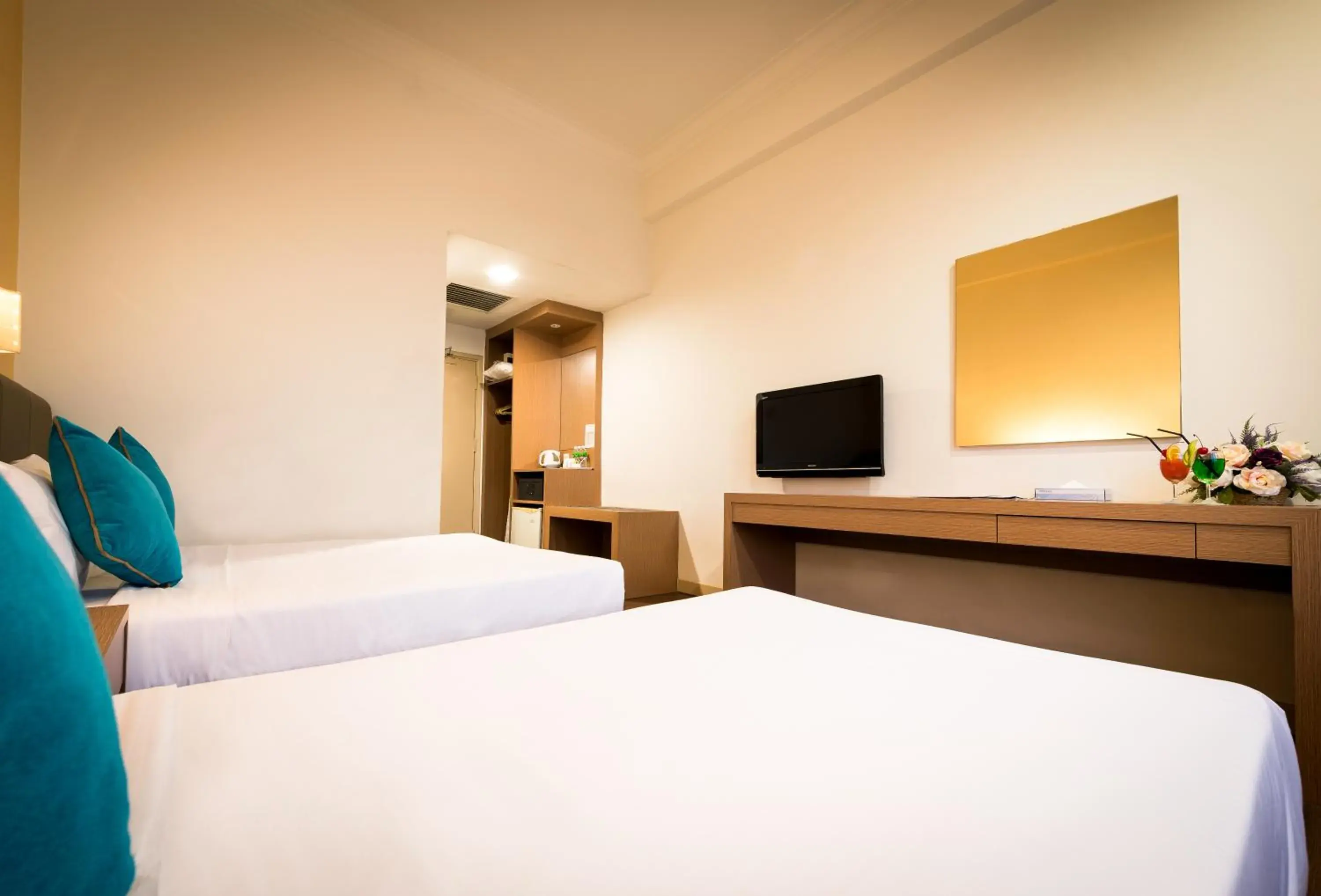 Bedroom, Bed in Hotel Sentral Johor Bahru @ Woodland Causeway