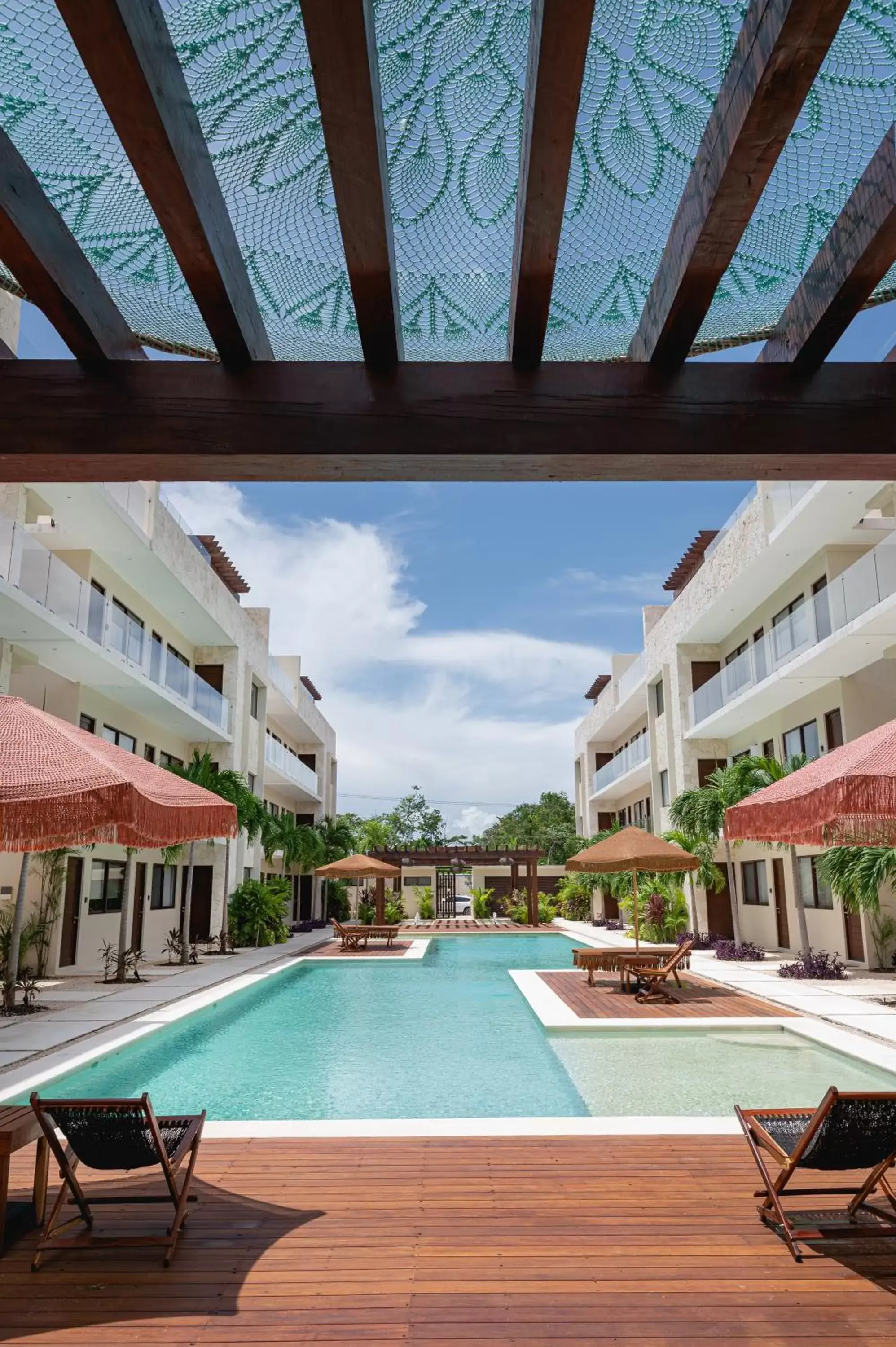 Off site, Swimming Pool in Apartment and Penthouse Blue Luxury Kukulkan Tulum
