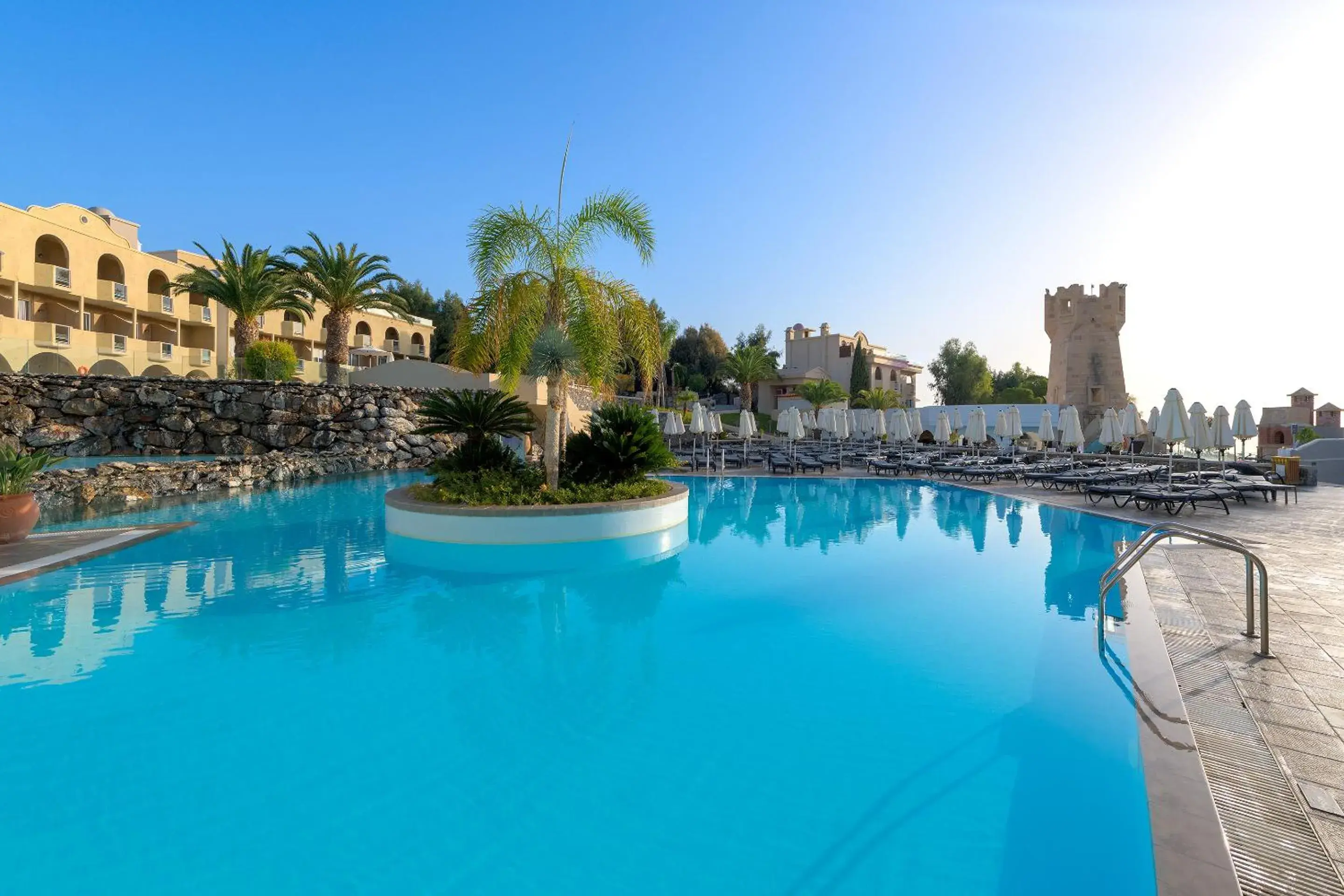 Swimming pool in Lindos Royal Resort Swimming pool in Lindos Royal Resort
