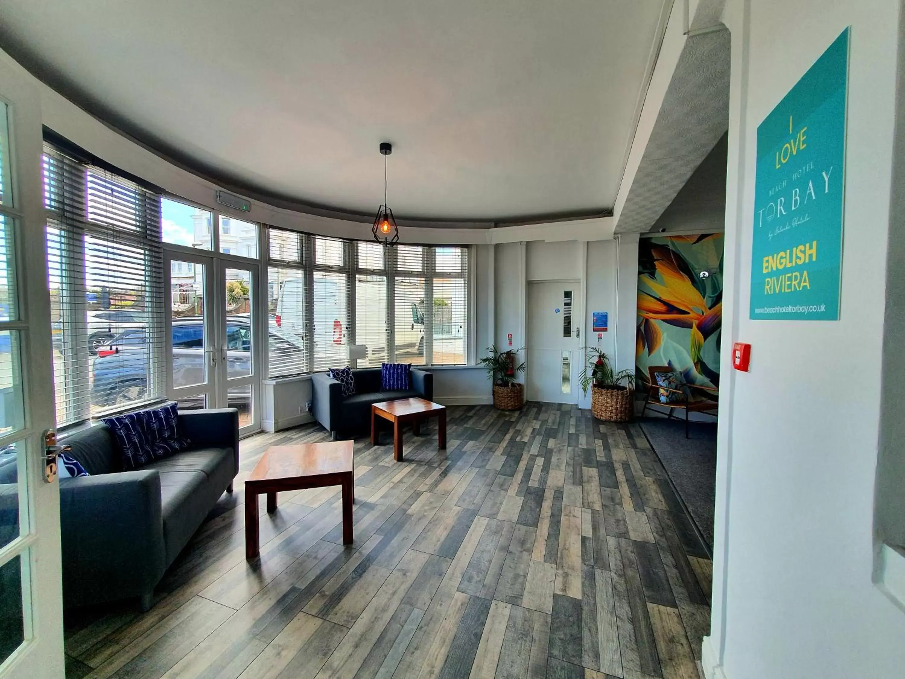 Seating area in Beach Hotel Torbay