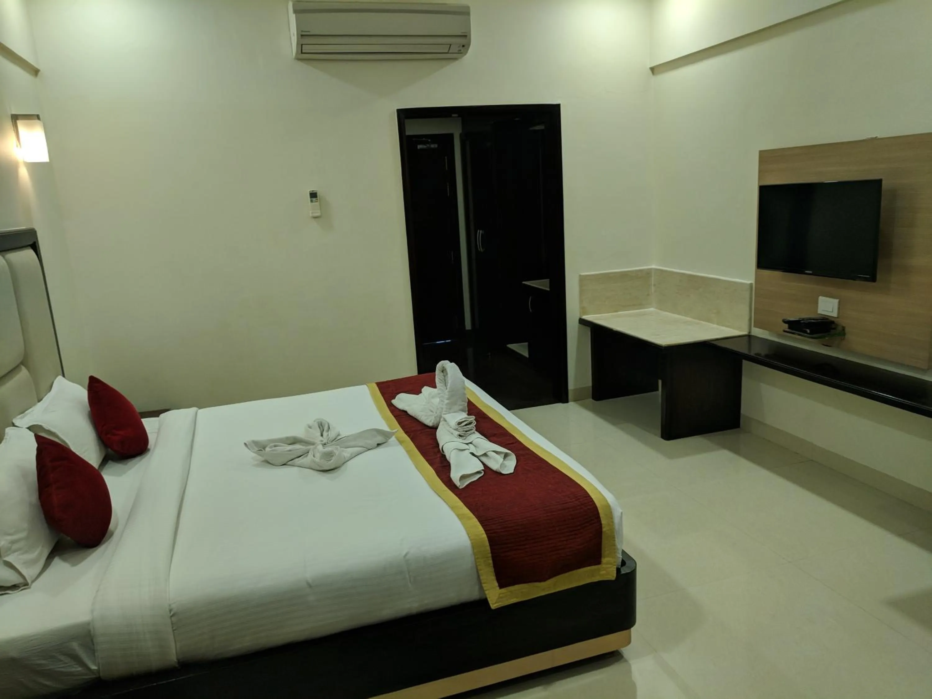 Bedroom, Bed in Chandra Imperial