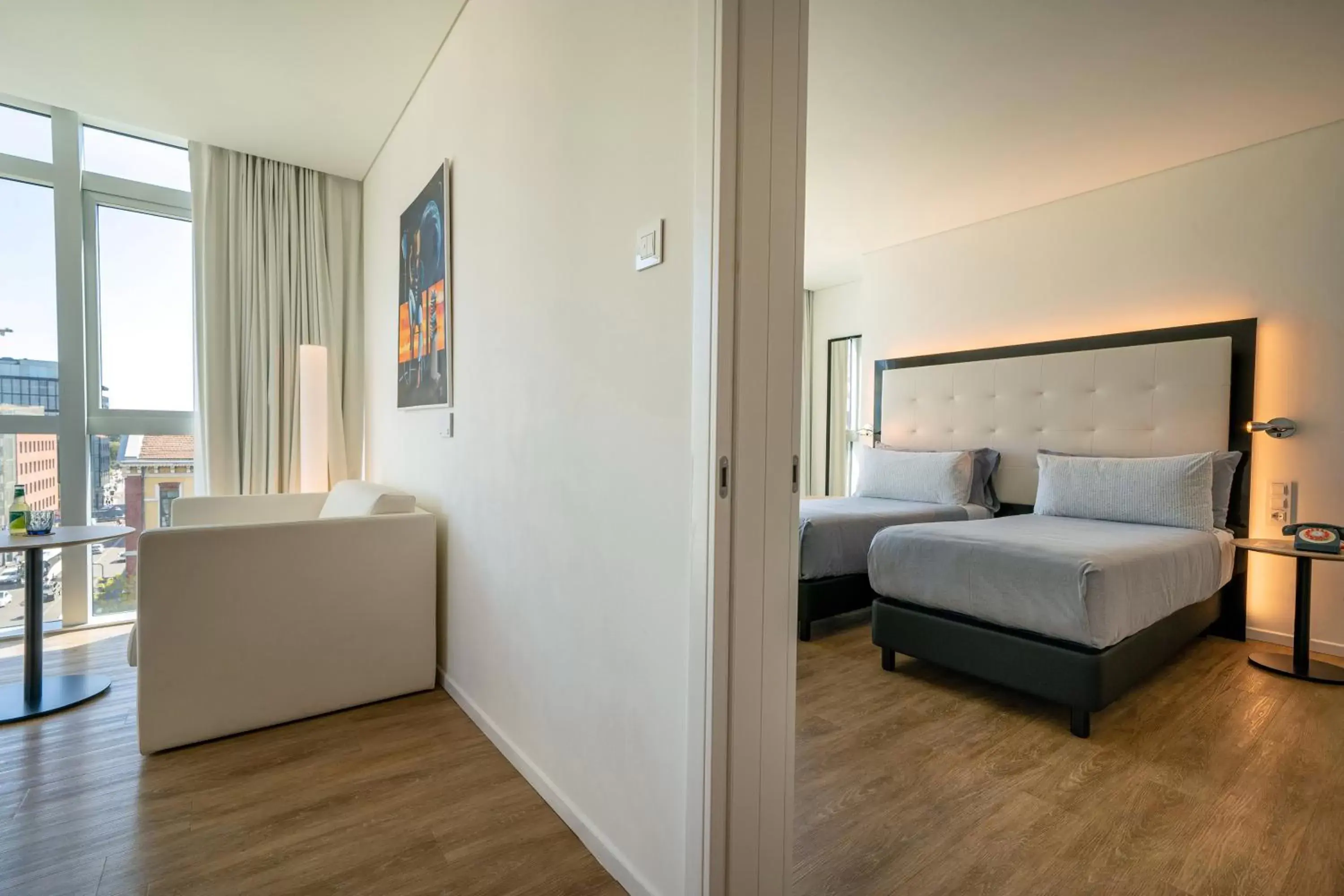 Photo of the whole room, Bed in INNSiDE by Meliá Milano Torre GalFa