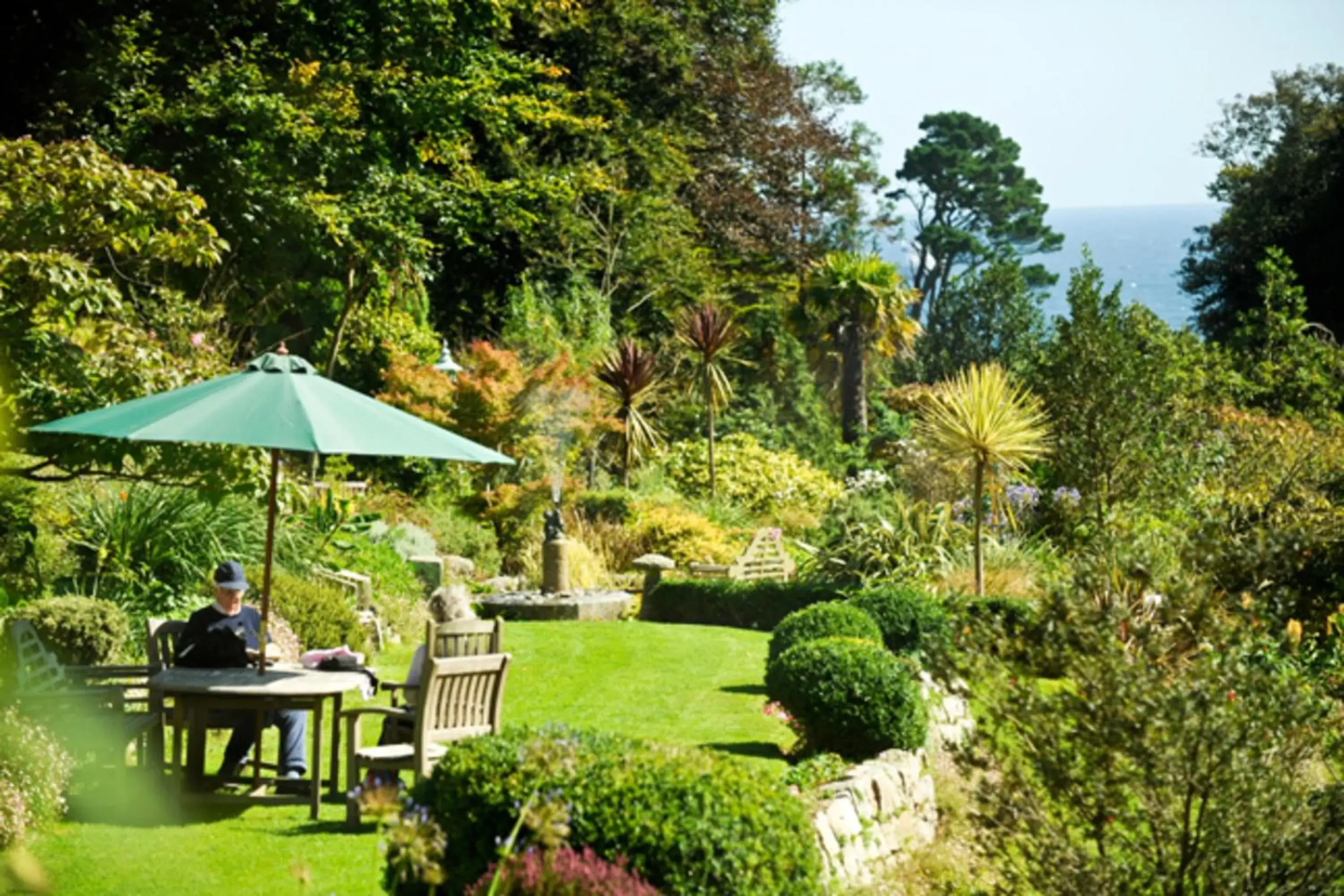 Garden in Hotel Meudon