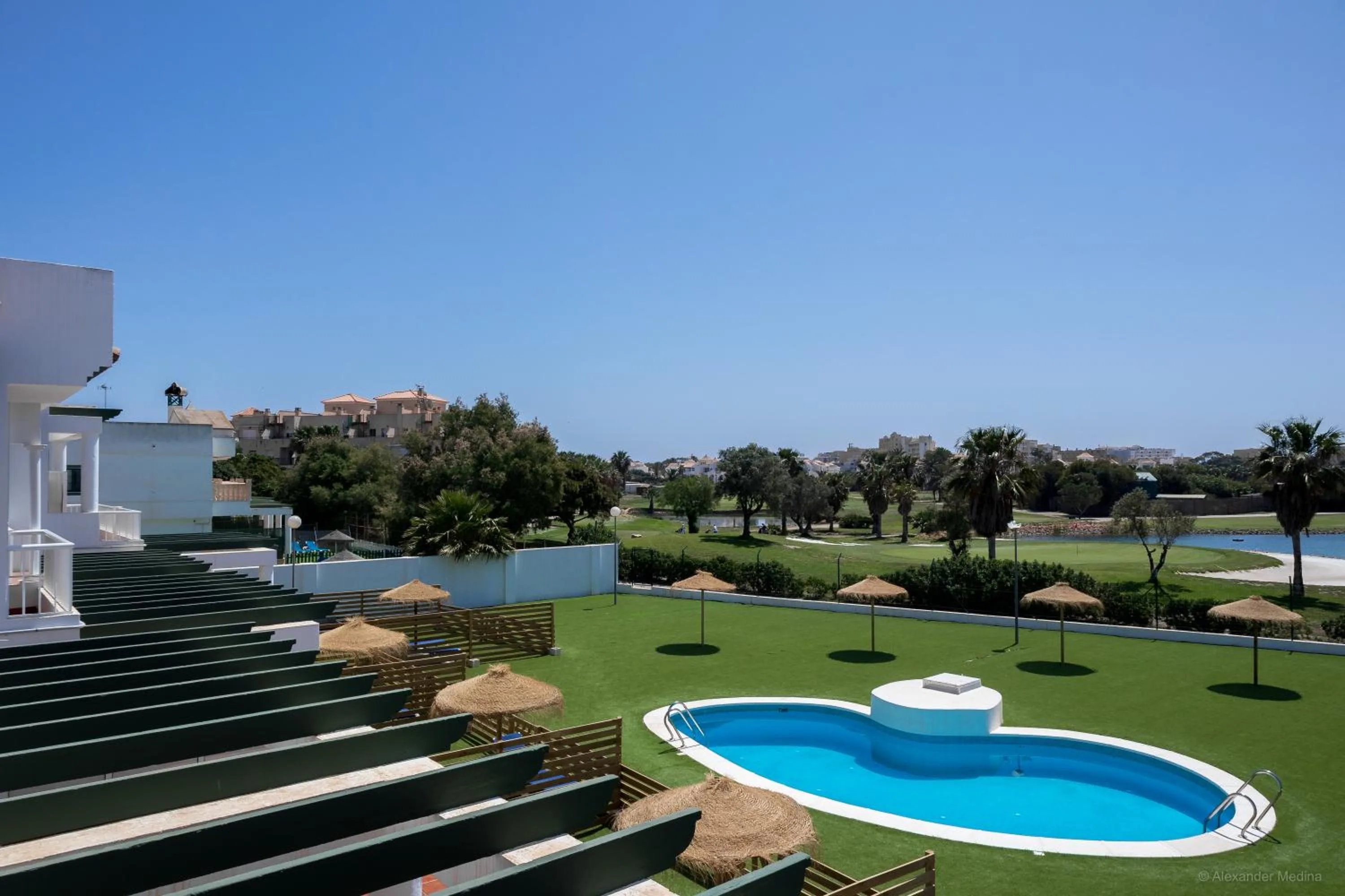 View (from property/room) in Roquetas Beach and Playa Serena Golf Village