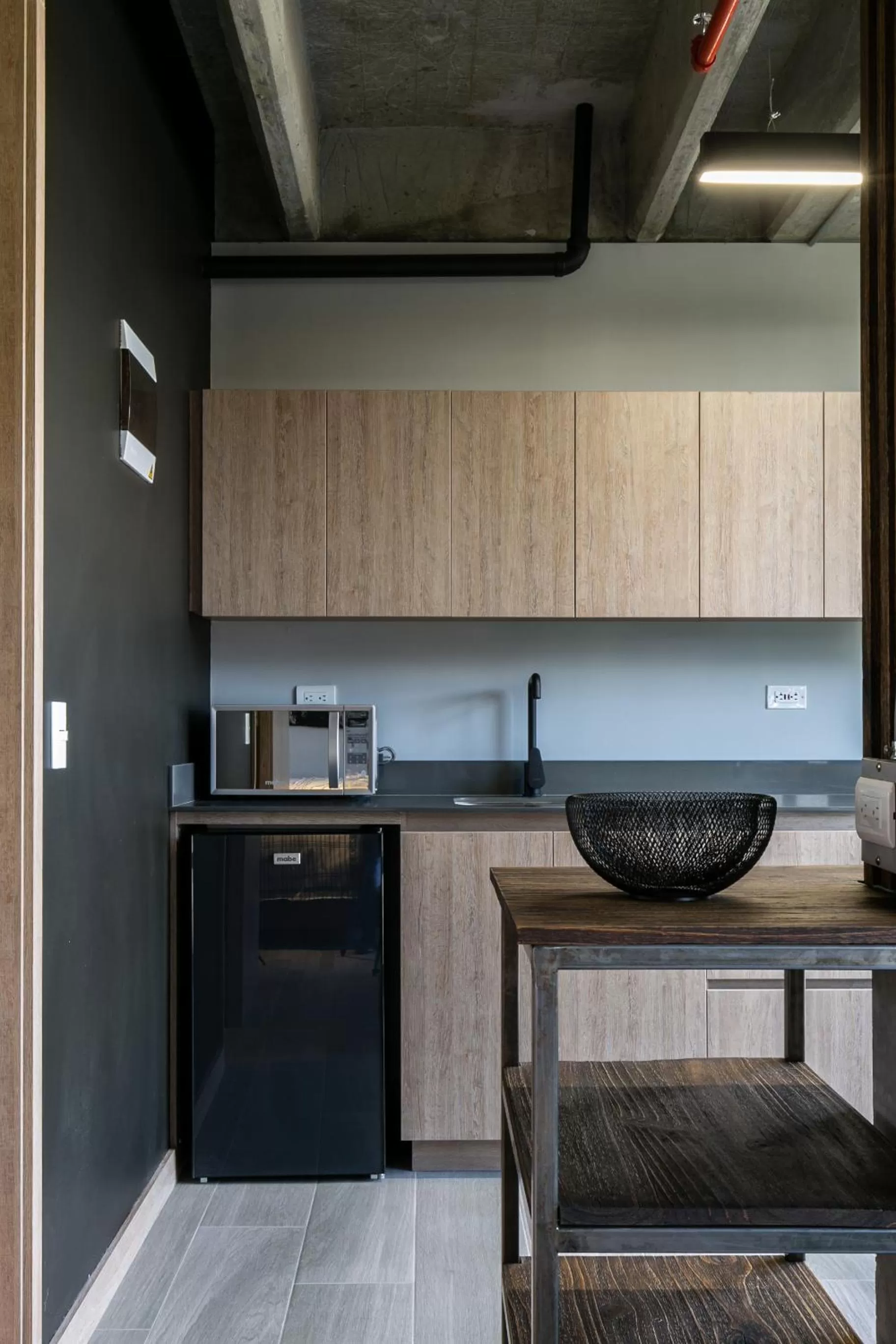 Kitchen or kitchenette in Factory Lofts Hotel