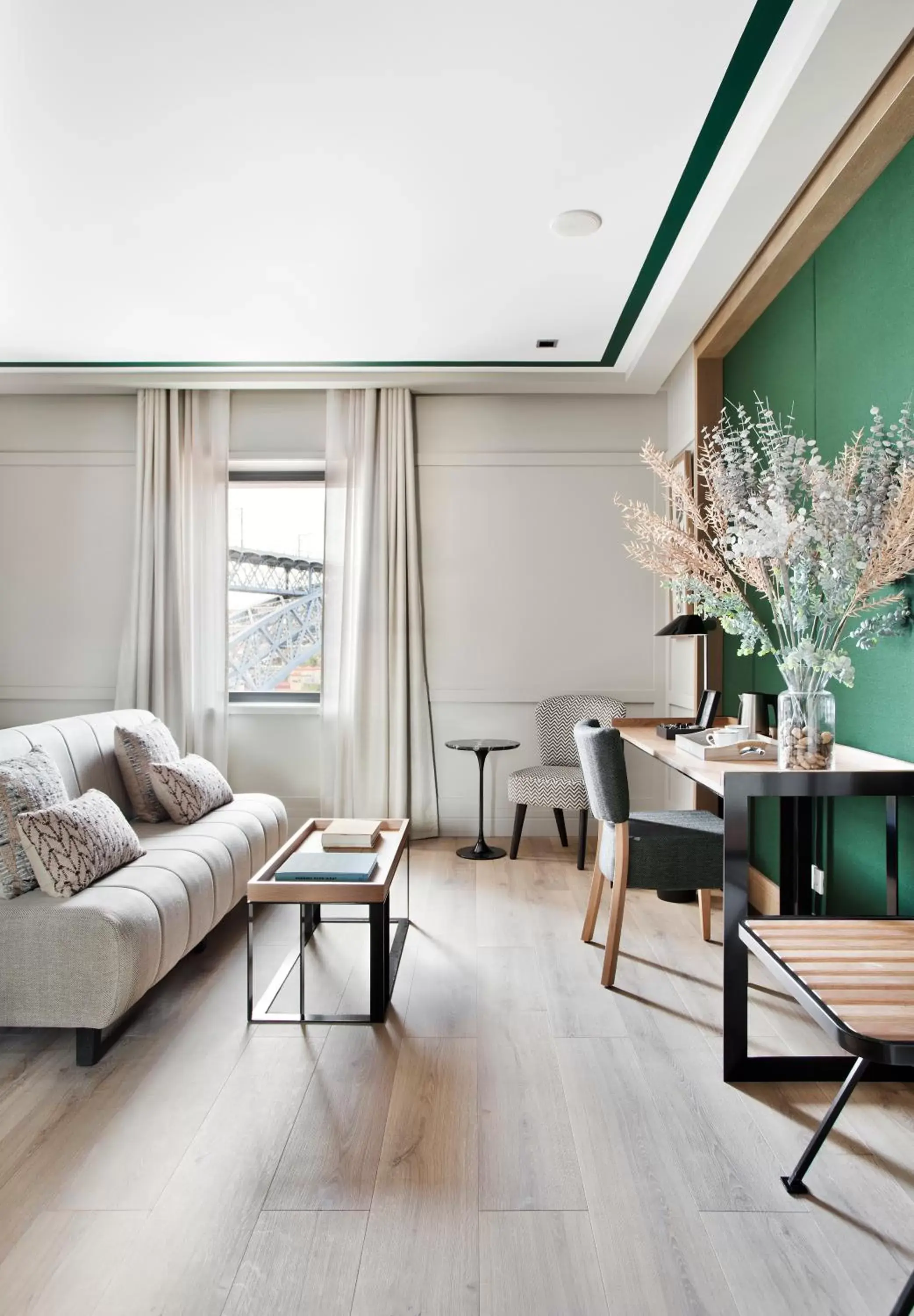 Superior Double Room with Partial City View and extra bed in Vincci Ponte de Ferro Superior Double Room with Partial City View and extra bed in Vincci Ponte de Ferro