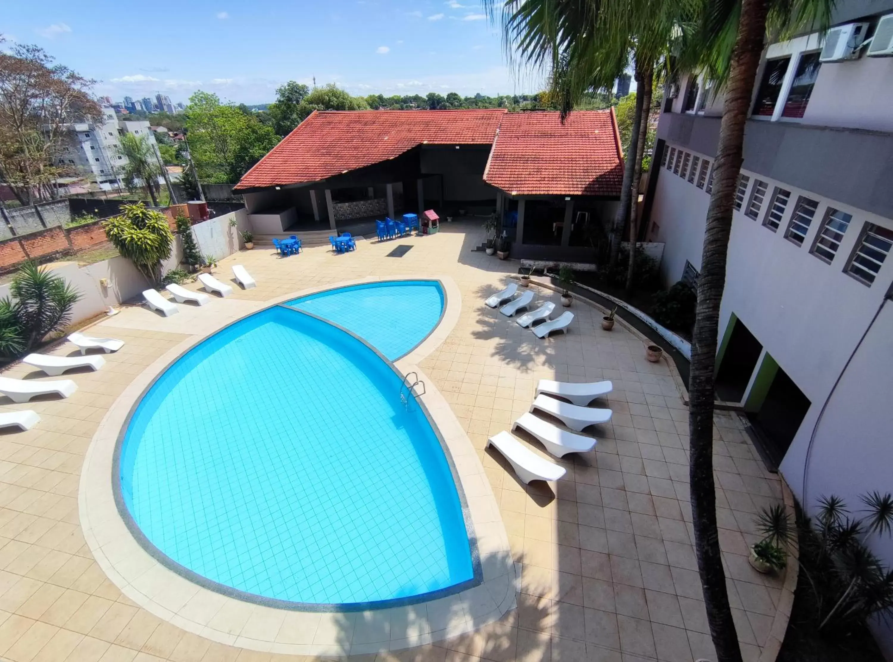 Swimming pool, Pool View in Manacá Hotel