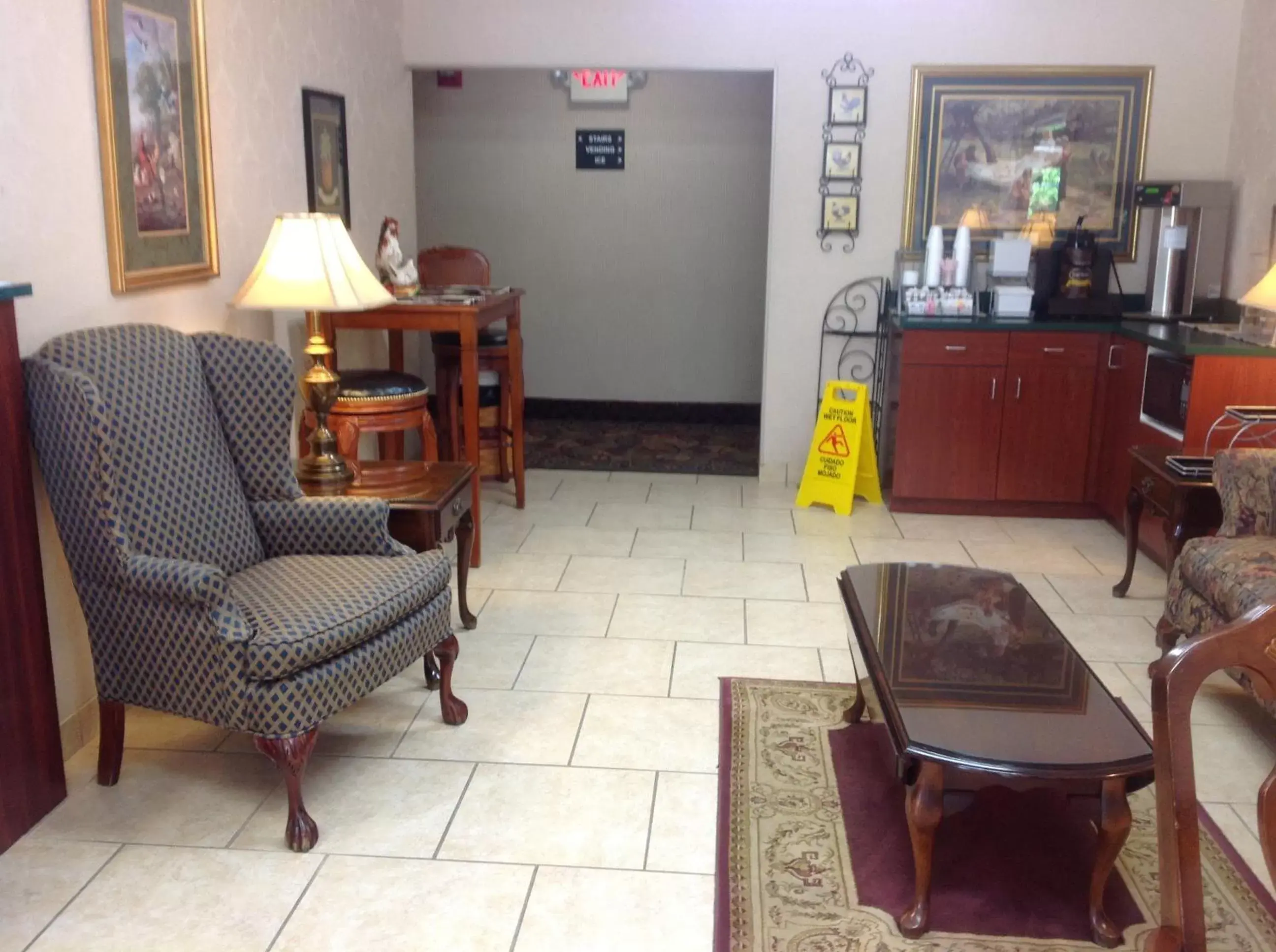 Lobby or reception in Brookshire Inn