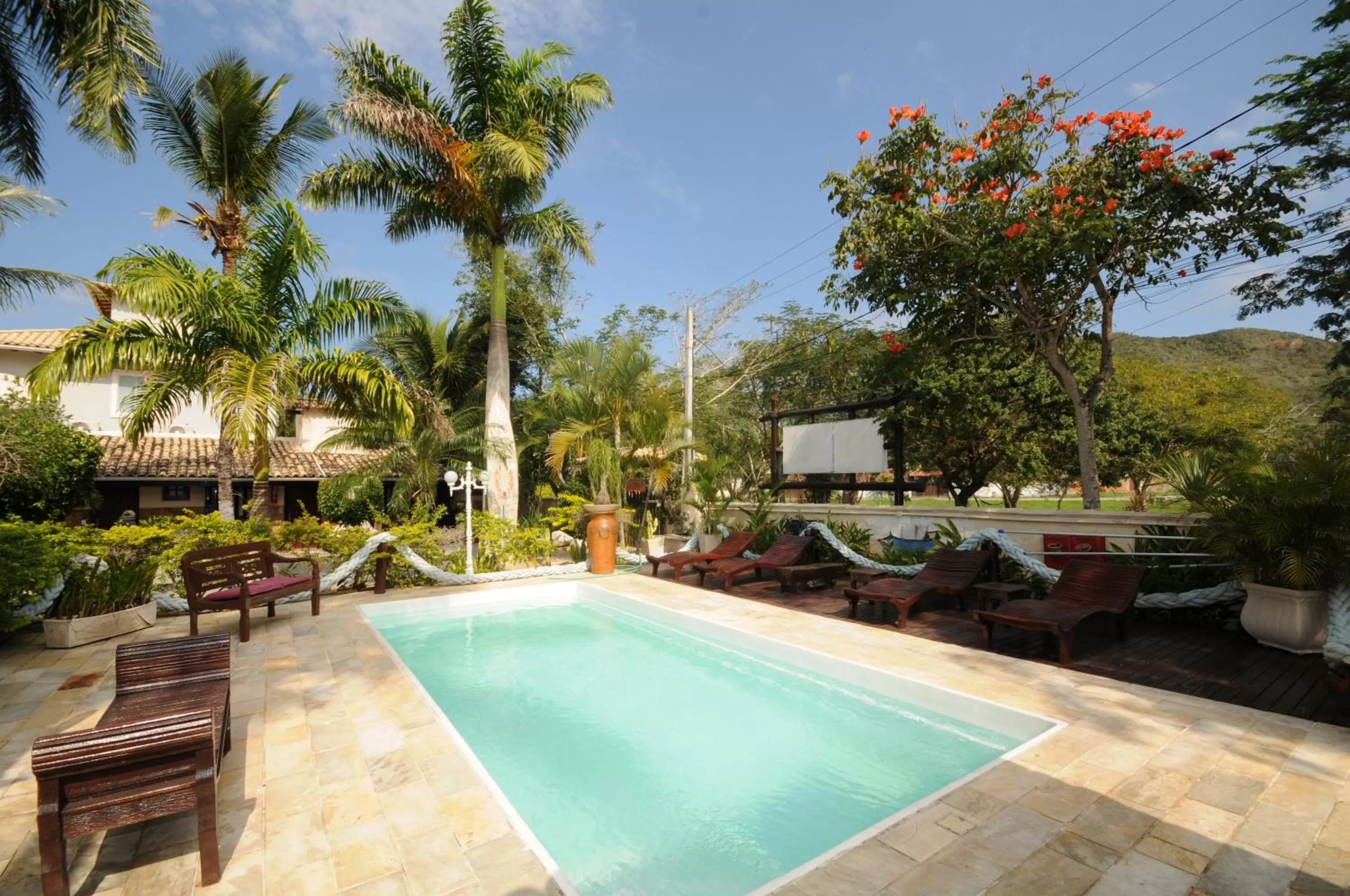 Swimming pool in Mar e Terra Concept Pousada