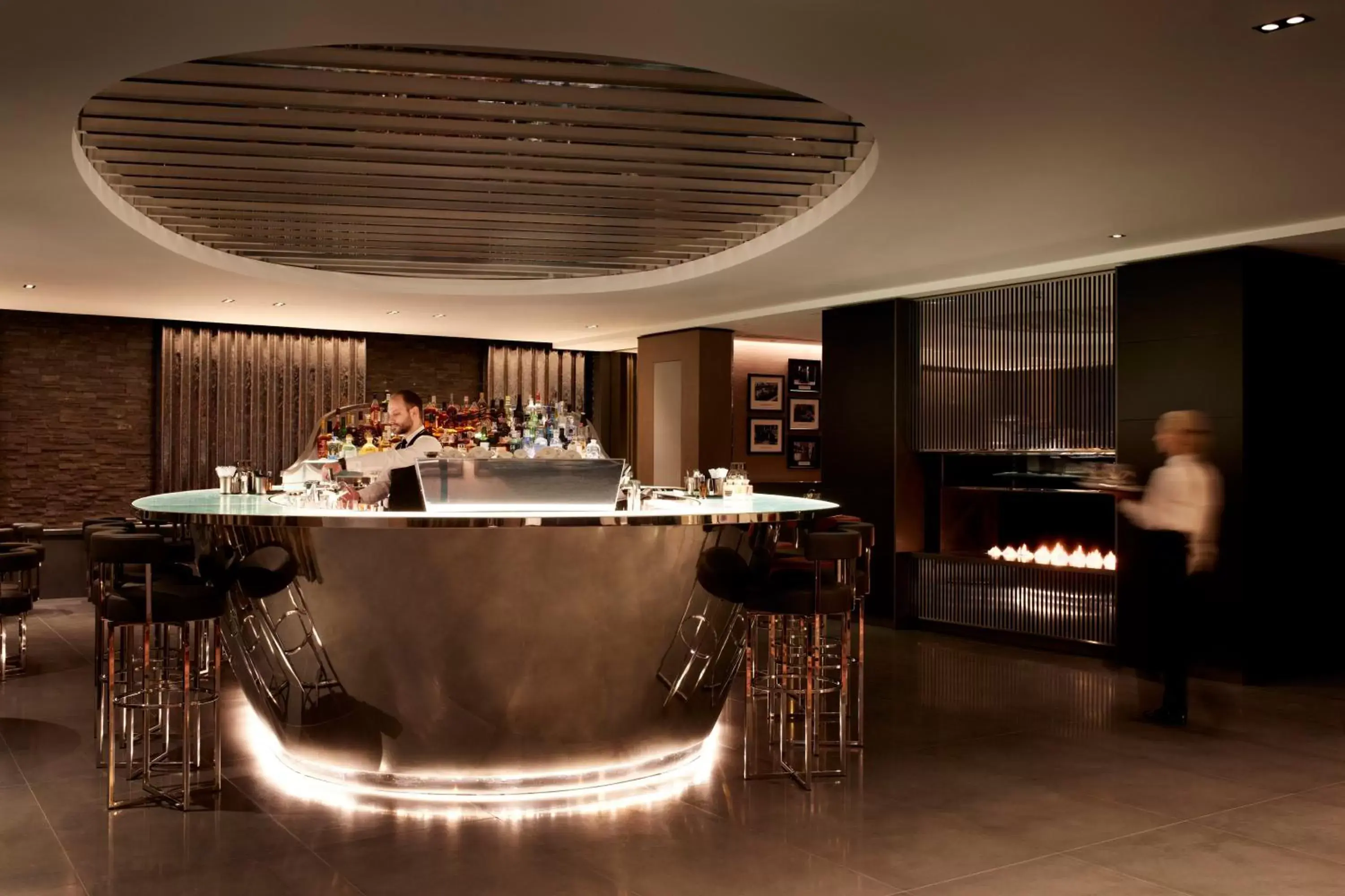 Lounge or bar, Restaurant/Places to Eat in Hyatt Regency London Albert Embankment