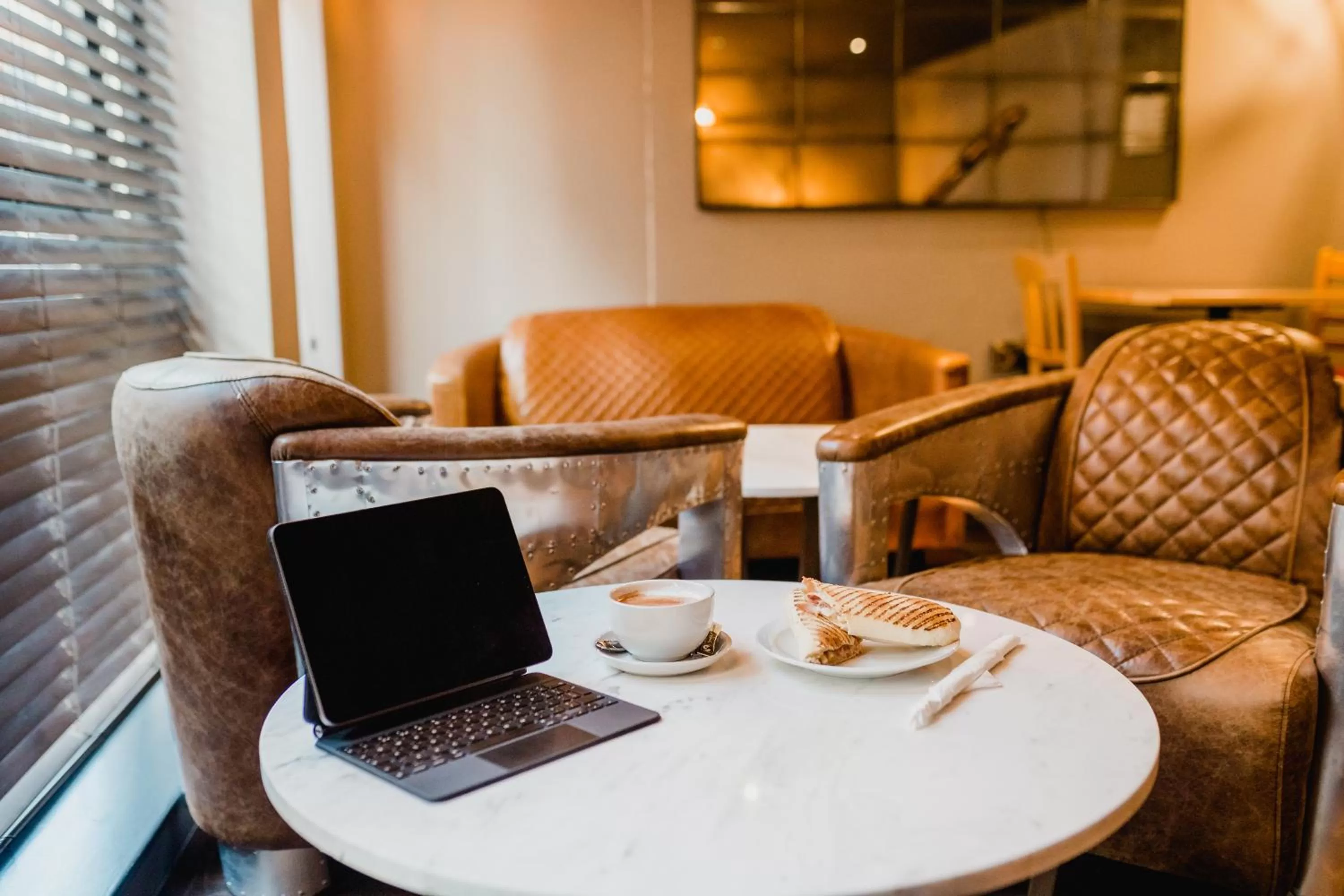 Seating area in Green Ginger House