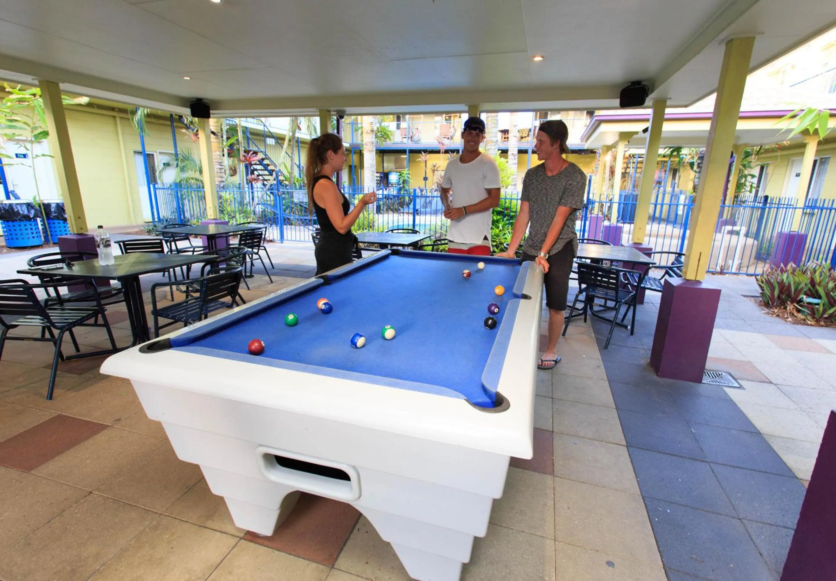 Game Room in YHA Cairns Central
