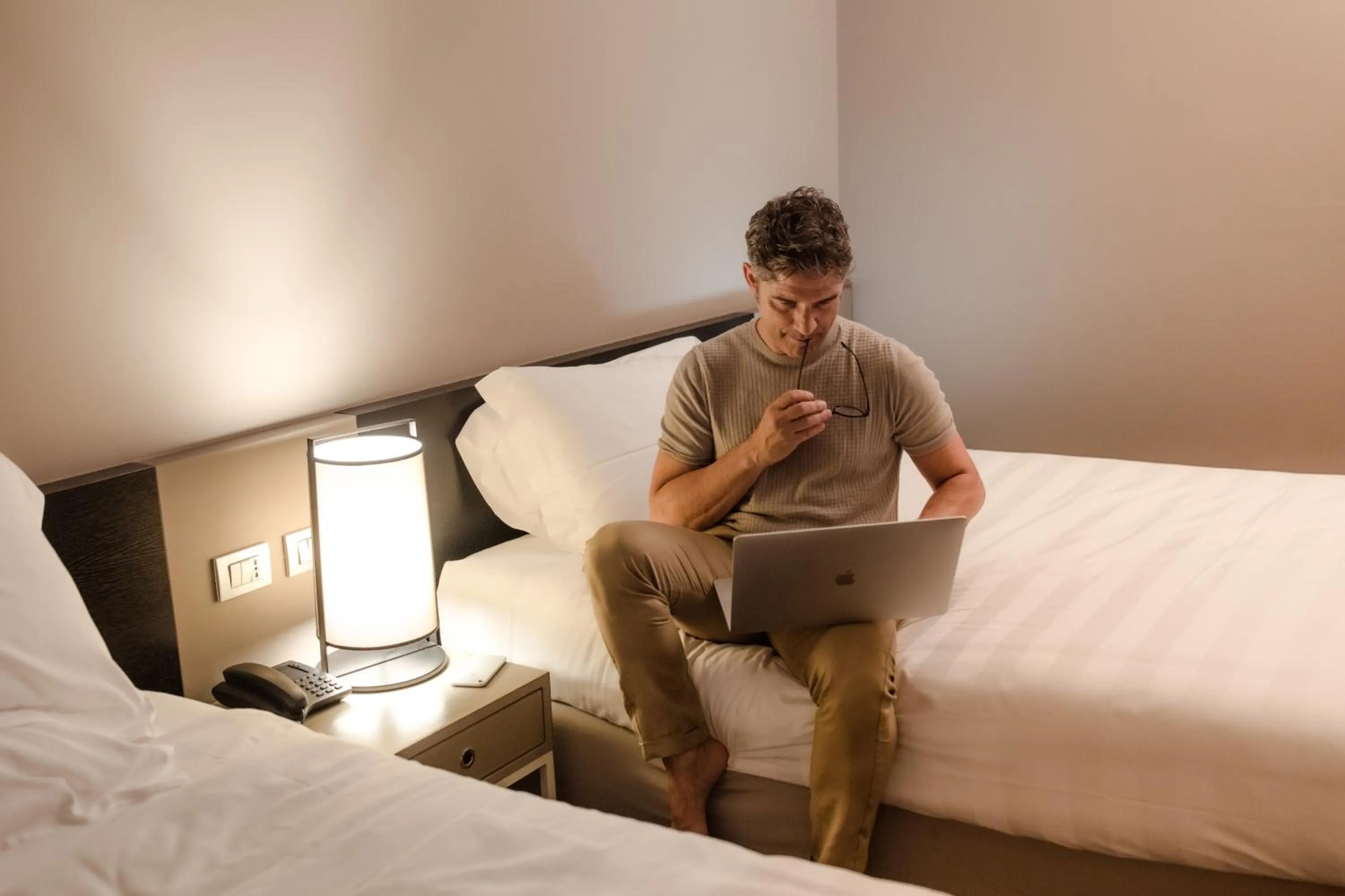 Bed in G Hotel Ancona