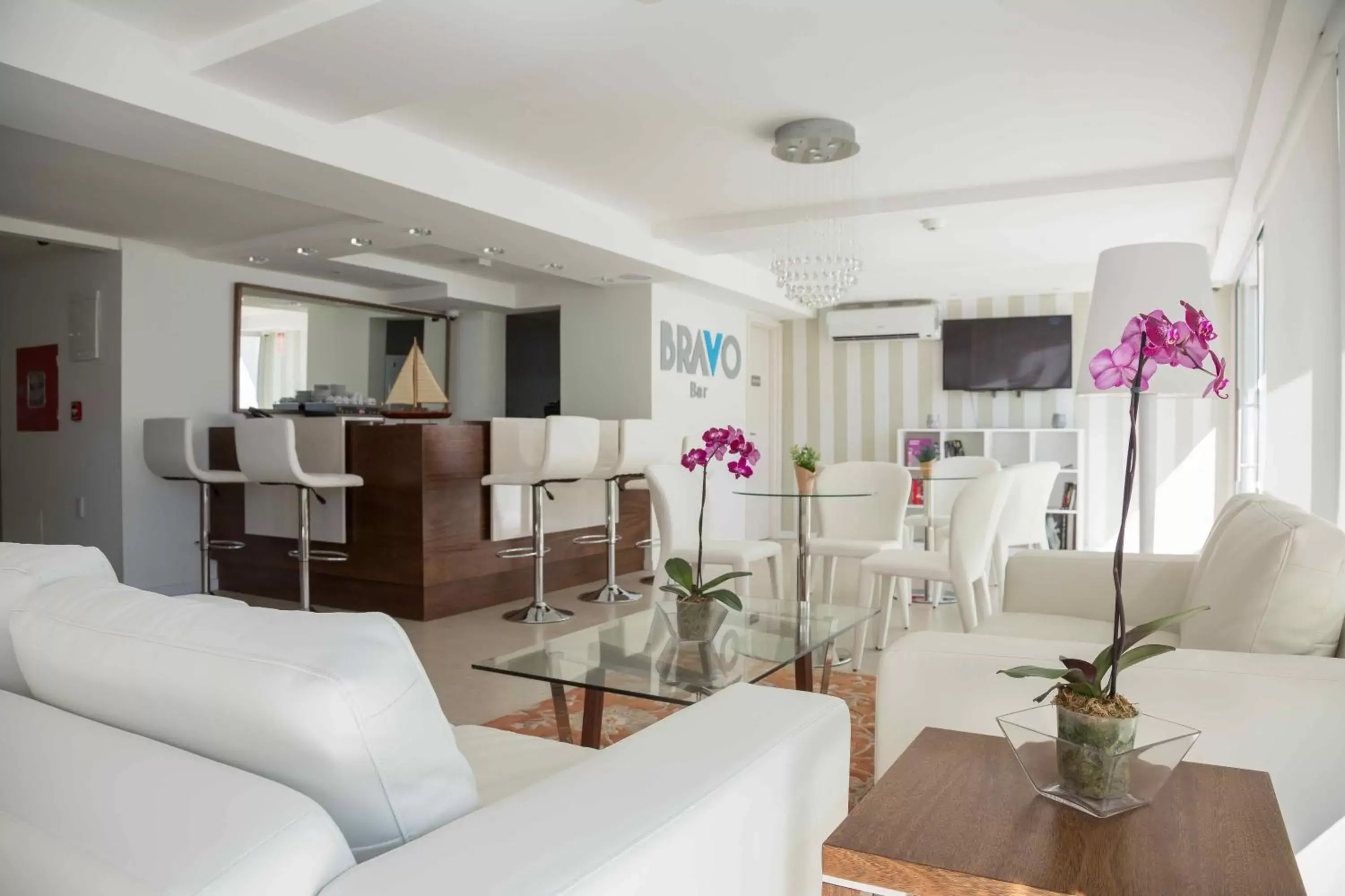 Communal lounge/ TV room in Seaview Hotel Boutique Communal lounge/ TV room in Seaview Hotel Boutique