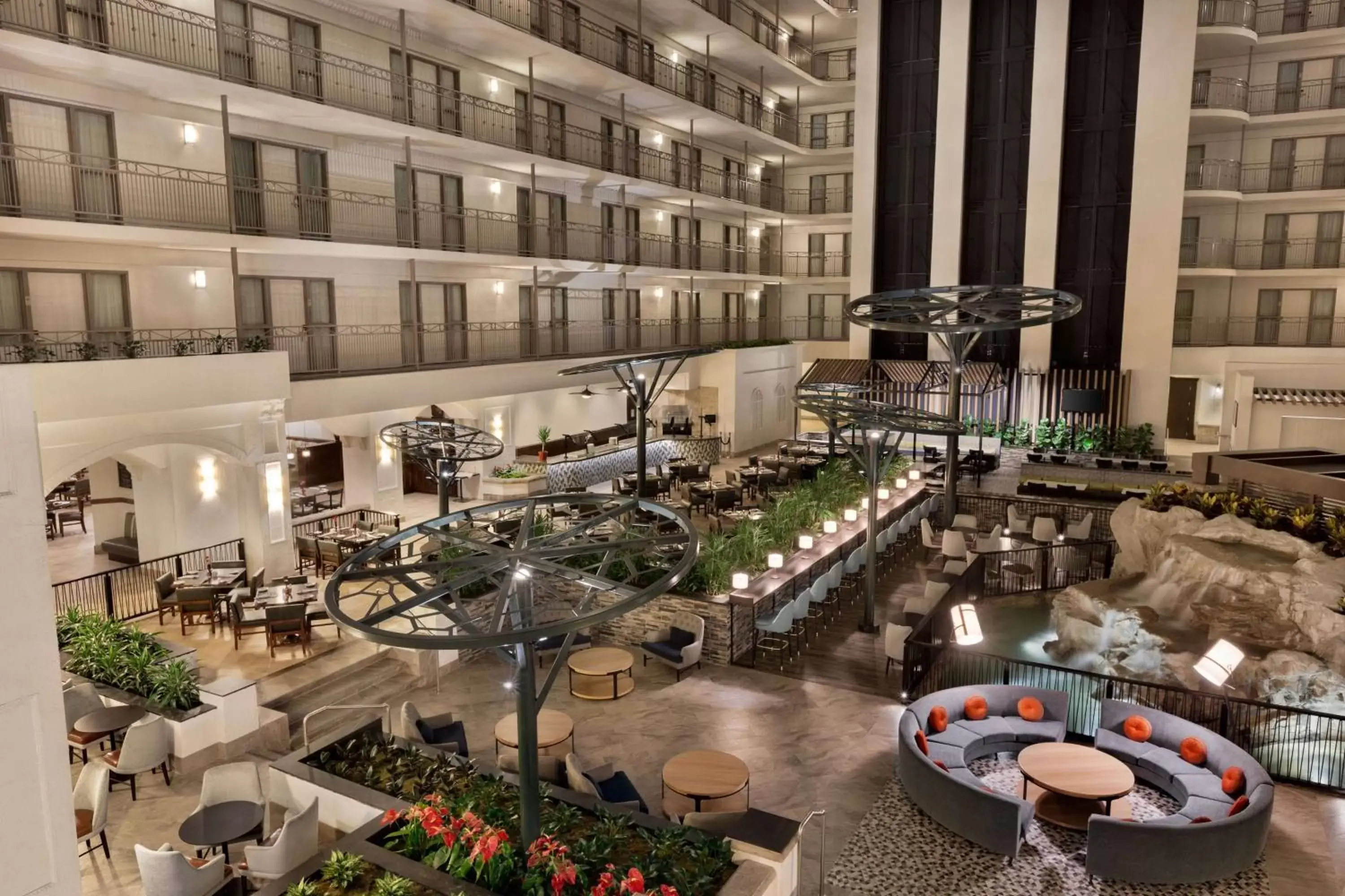 Lobby or reception in Embassy Suites by Hilton Dallas DFW Airport South Lobby or reception in Embassy Suites by Hilton Dallas DFW Airport South